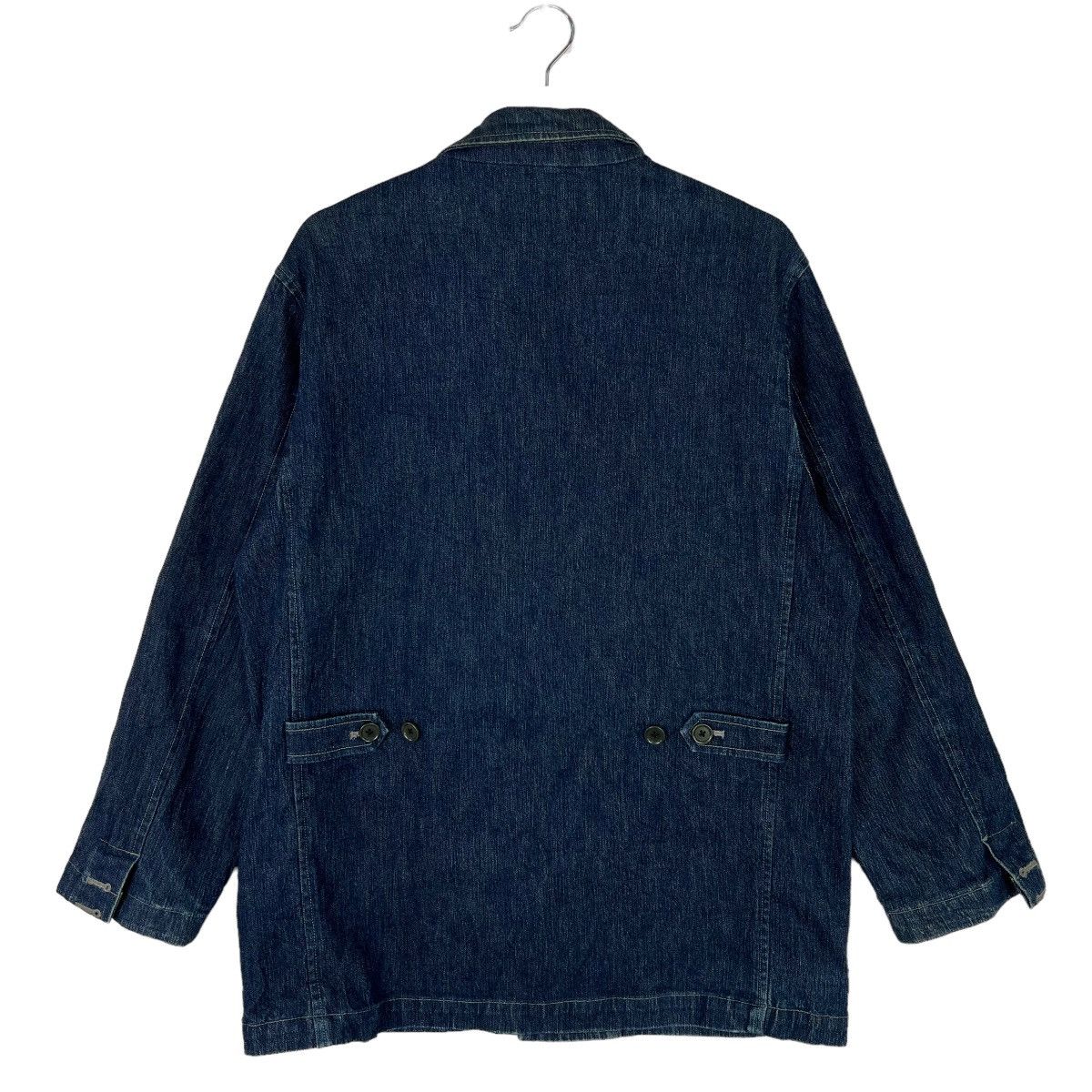 Japanese Brand 💥 EDDY DENIM CHORE JACKET Size US M / EU 48-50 / 2 - 2 Thumbnail