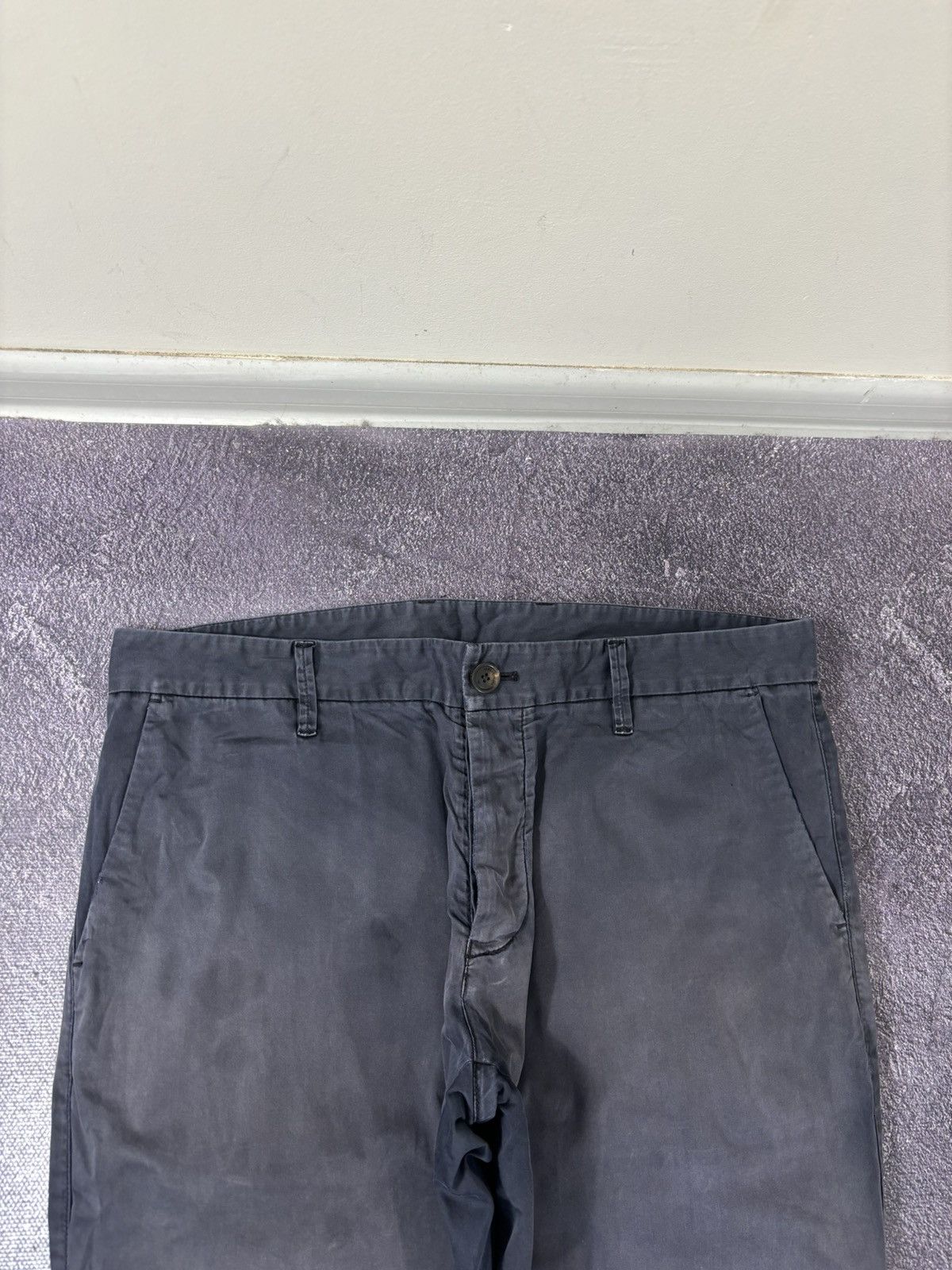 Armani Armani Jeans Men’s Faded Navy Slim Fit Luxury Pants Trousers Size US 34 / EU 50 - 12 Thumbnail