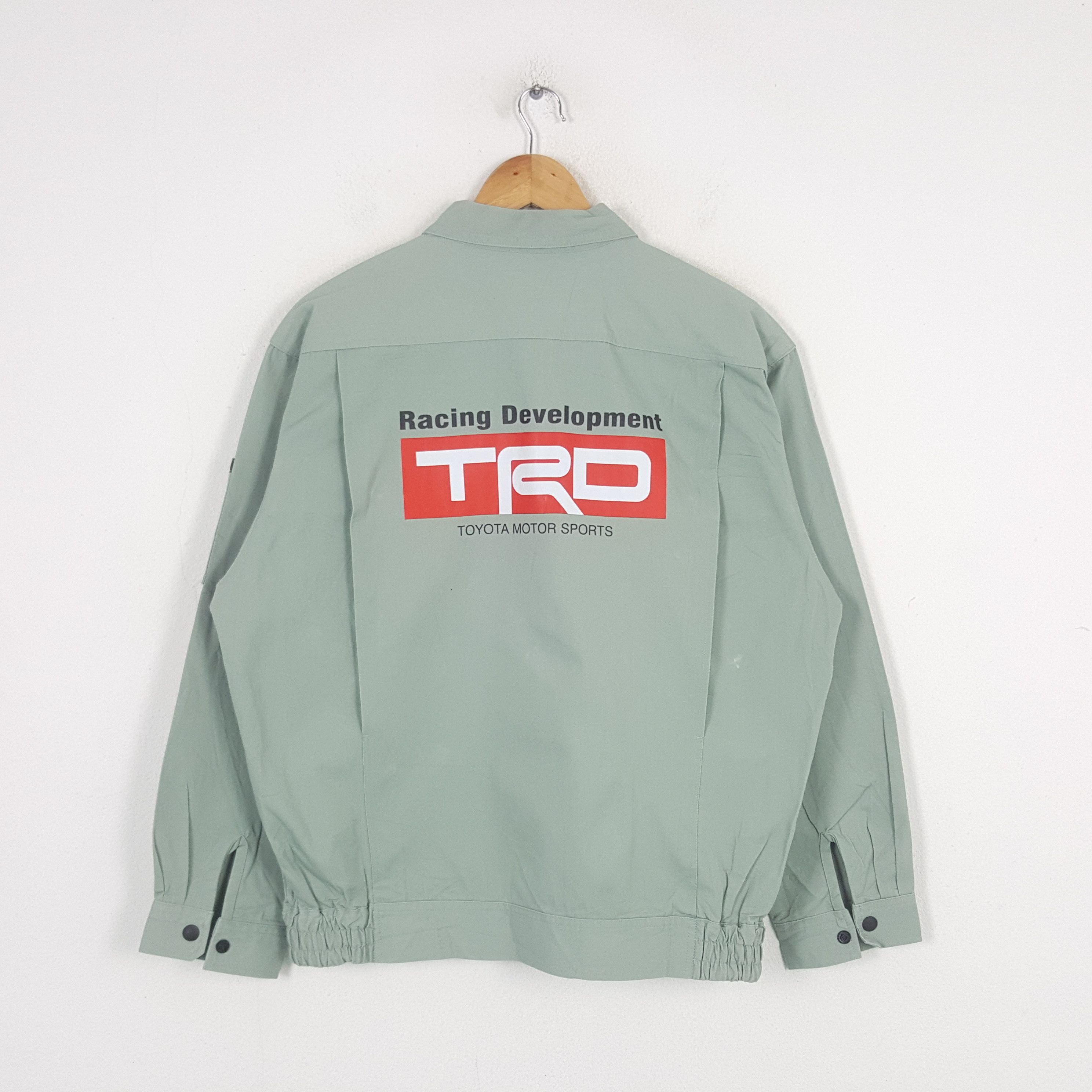 Japanese Brand × Vintage Vintage TRD Toyota Racing Japan Brand Custom Jacket C288N4 Size US L / EU 52-54 / 3 - 1 Thumbnail