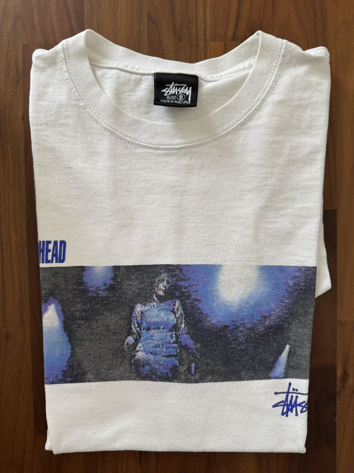 Stussy Portishead X Stussy - White t-shirt - Size small - USED Size US S / EU 44-46 / 1 - 1 Thumbnail