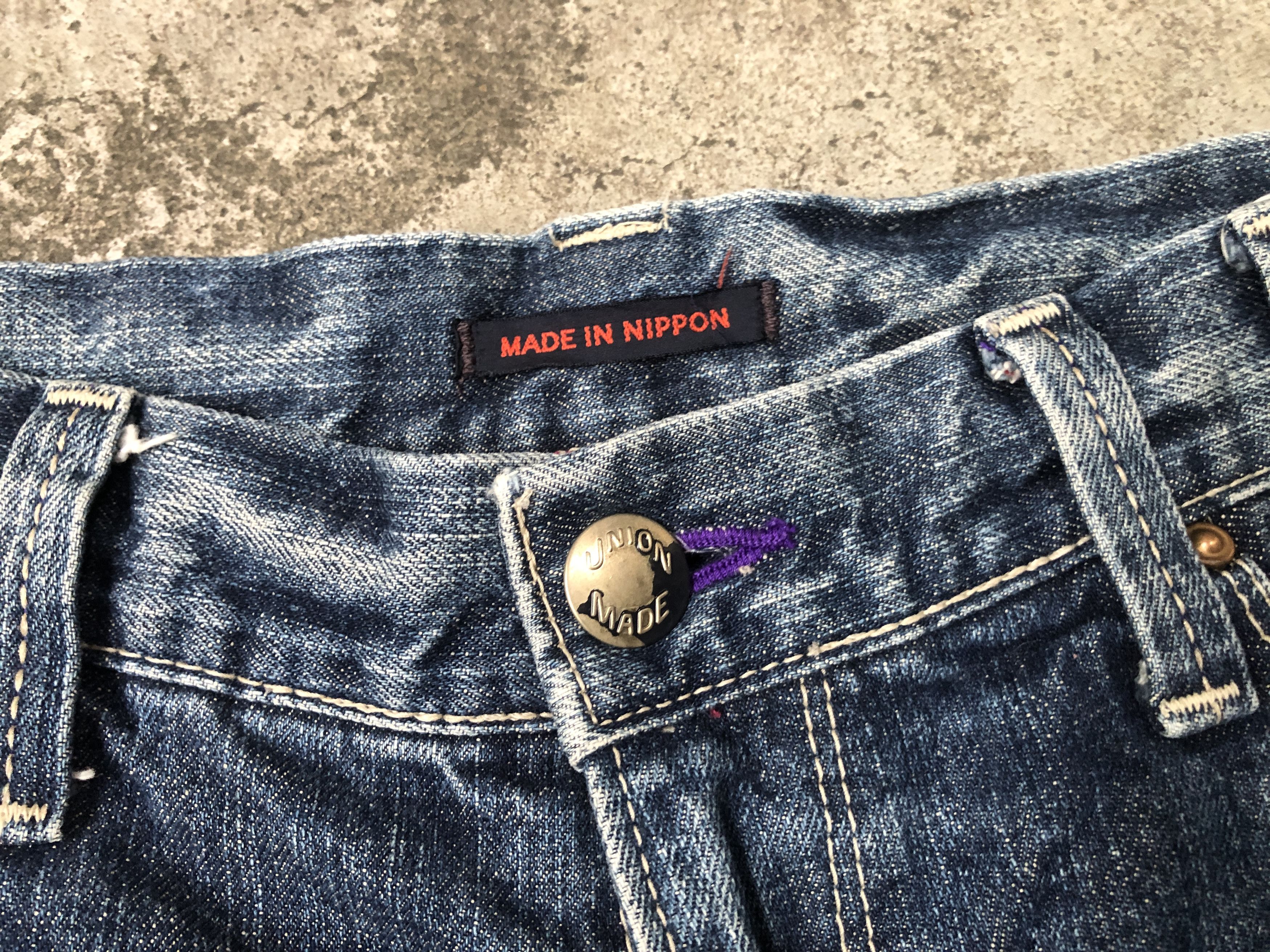 Japanese Brand Blue Way Japan Bootcut Flare Denim Jeans Size US 34 / EU 50 - 4 Thumbnail