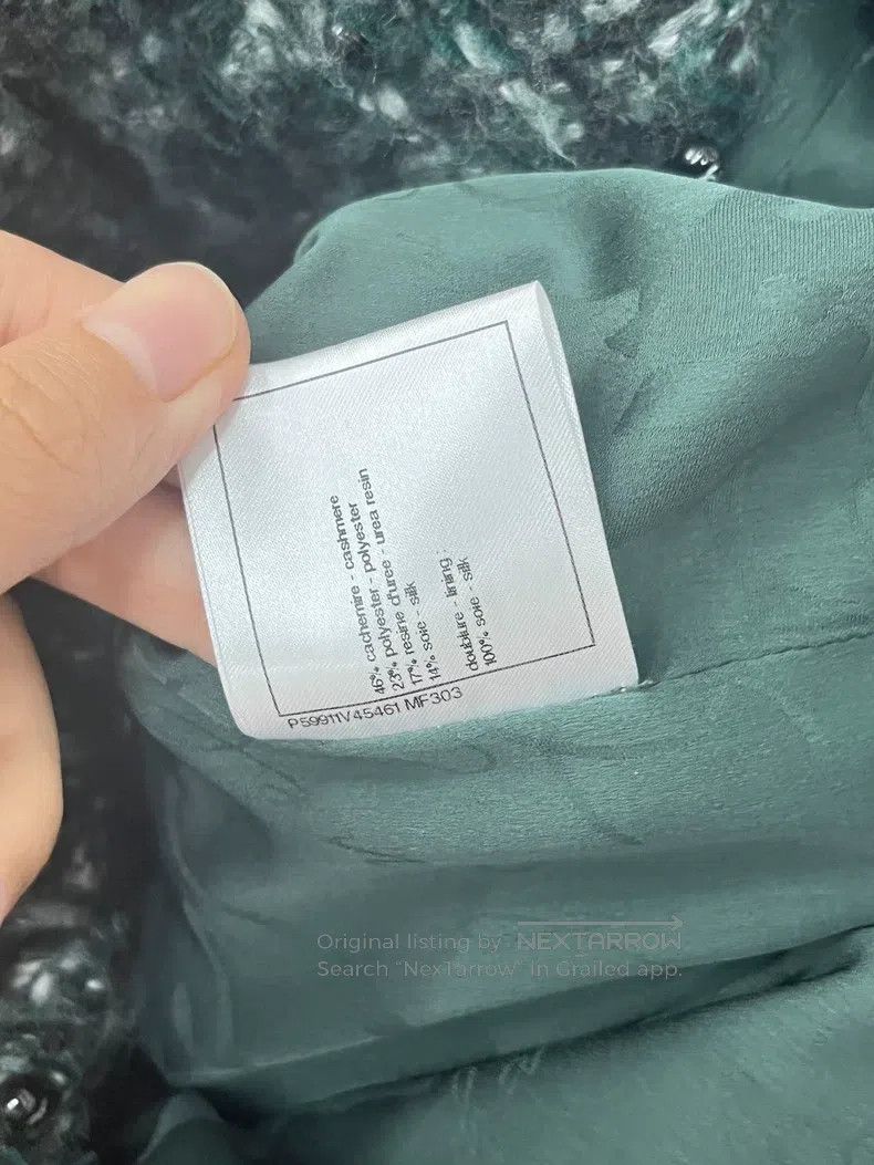 Chanel Chanel Forest Series Great Best Dark Green Jacket Size XS / US 0-2 / IT 36-38 - 7 Thumbnail
