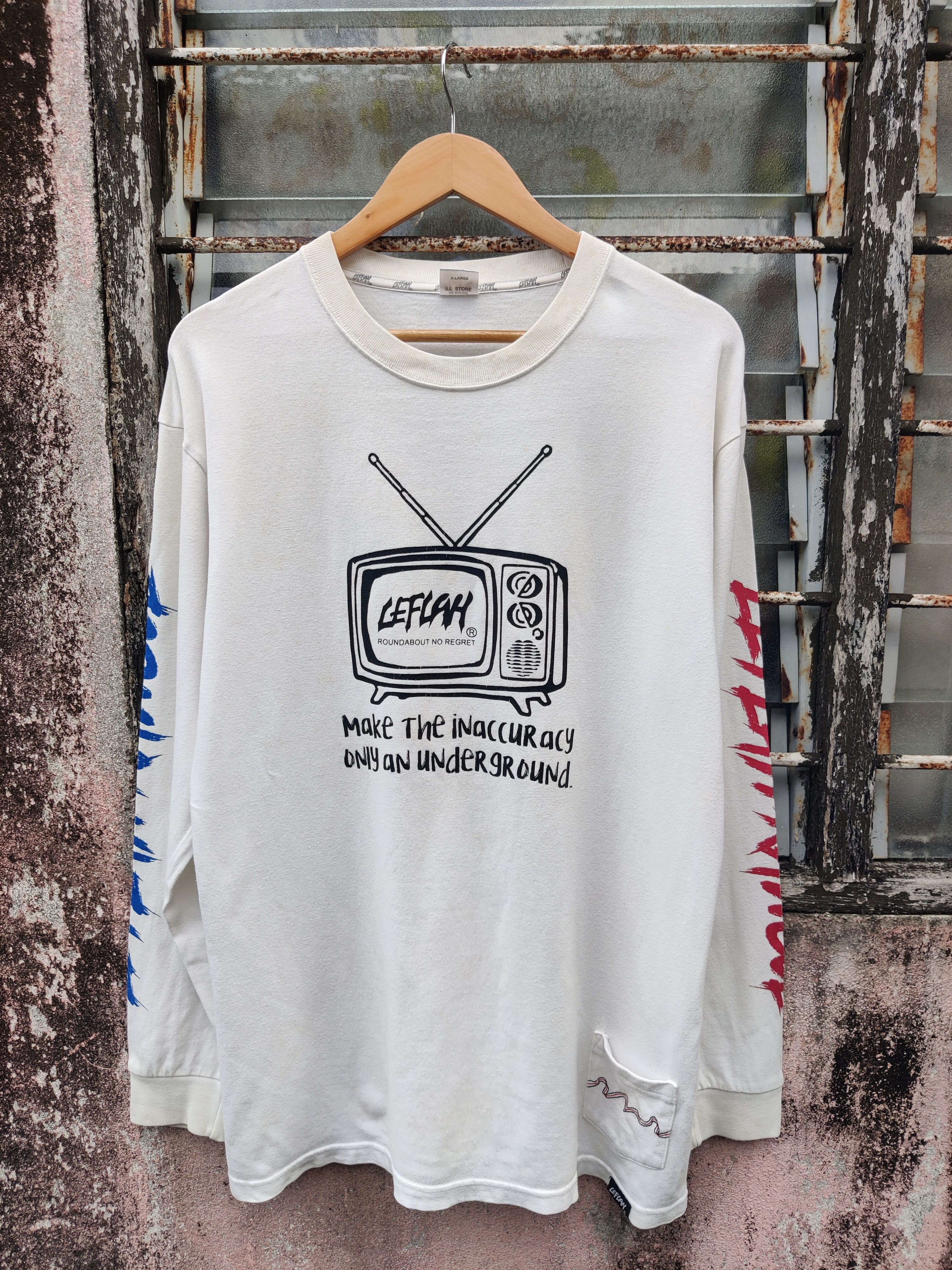 Japanese Brand Vintage archival Leflah Japanese Skate Promo Shirt Size US L / EU 52-54 / 3 - 2 Thumbnail