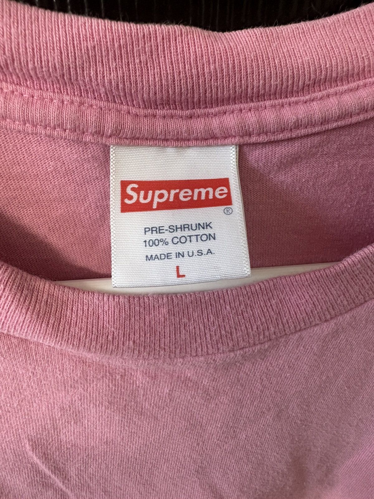 Supreme Supreme Charlie Brown Pink Tee Size US L / EU 52-54 / 3 - 3 Thumbnail