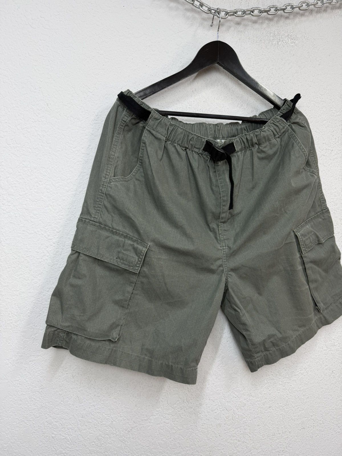 Carhartt Vintage Carhartt Cargo Shorts Khaki Work Y2K Archival Size US 33 - 2 Thumbnail