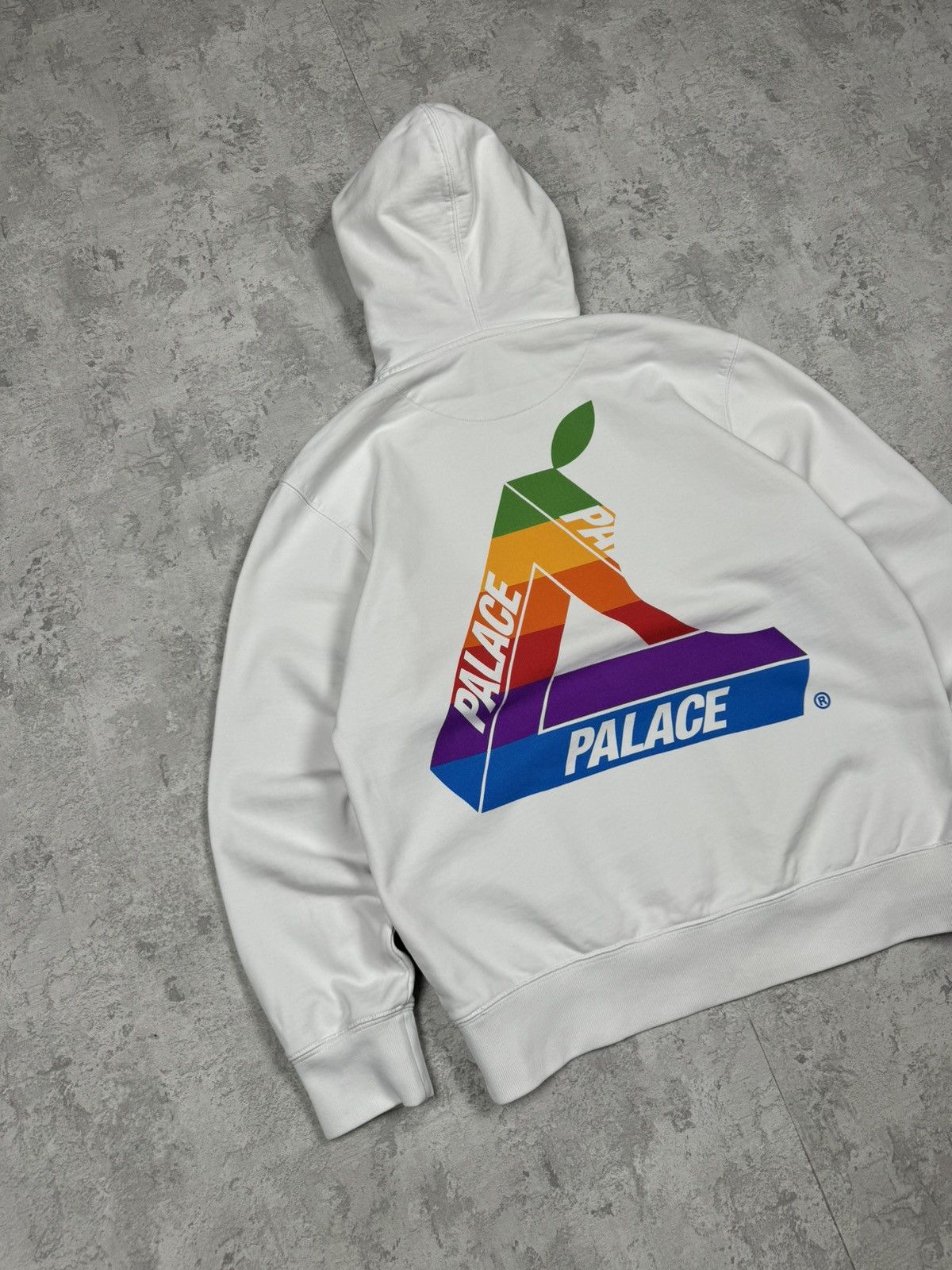 Palace Palace Jobsworth White Hoodie Big Logo Size L Size US L / EU 52-54 / 3 - 2 Thumbnail
