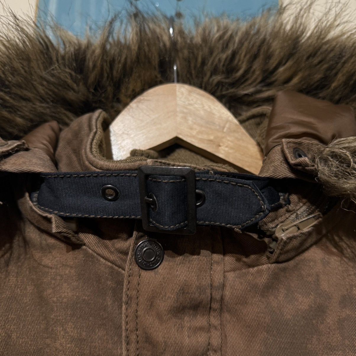 In The Attic In The Attic Japanese Steampunk Fur Hooded Utility Parka Size US M / EU 48-50 / 2 - 7 Thumbnail