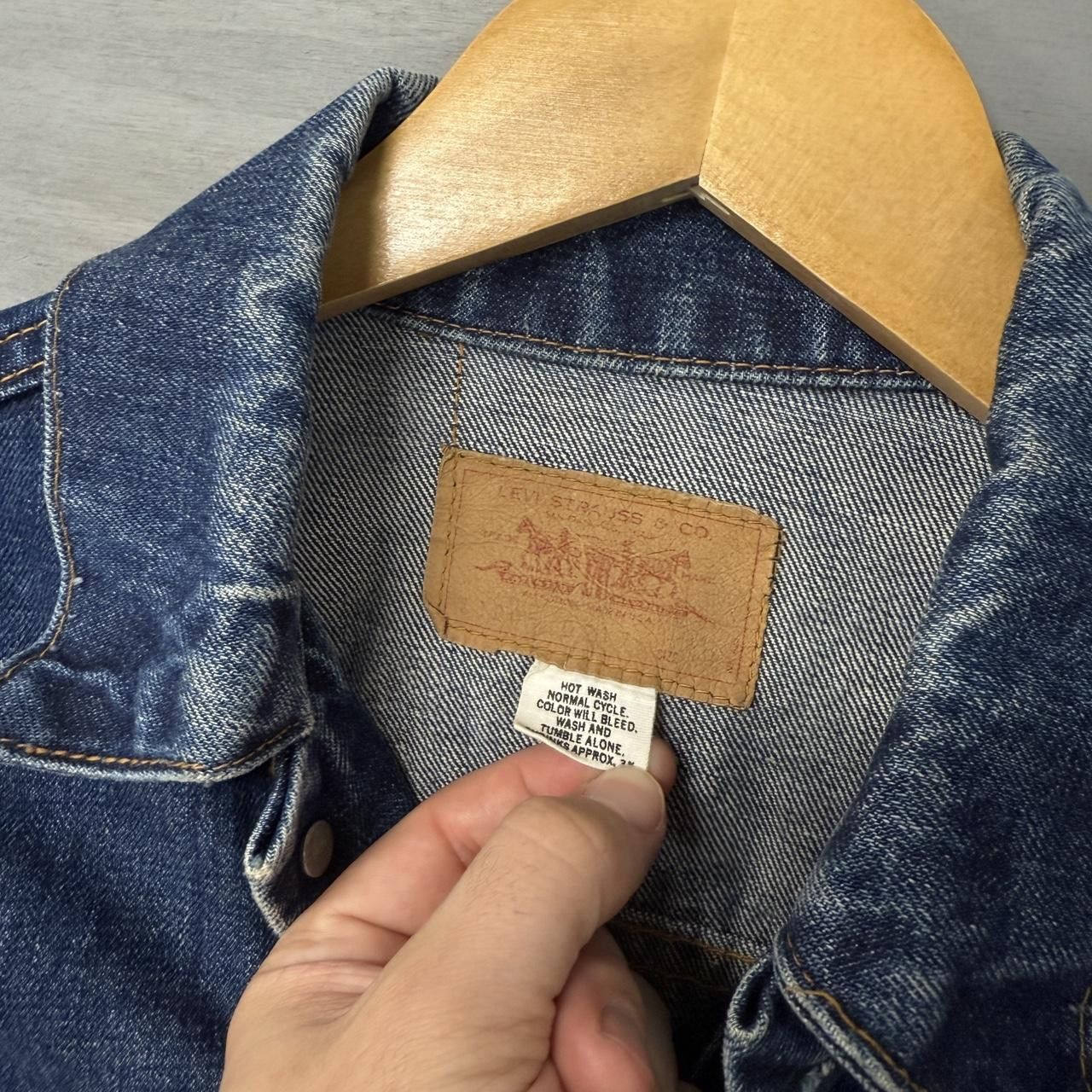 Levi's × Levi's Vintage Clothing Vintage 70s Levi’s Denim Trucker Jean Jacket Medium 526 Size US M / EU 48-50 / 2 - 4 Thumbnail