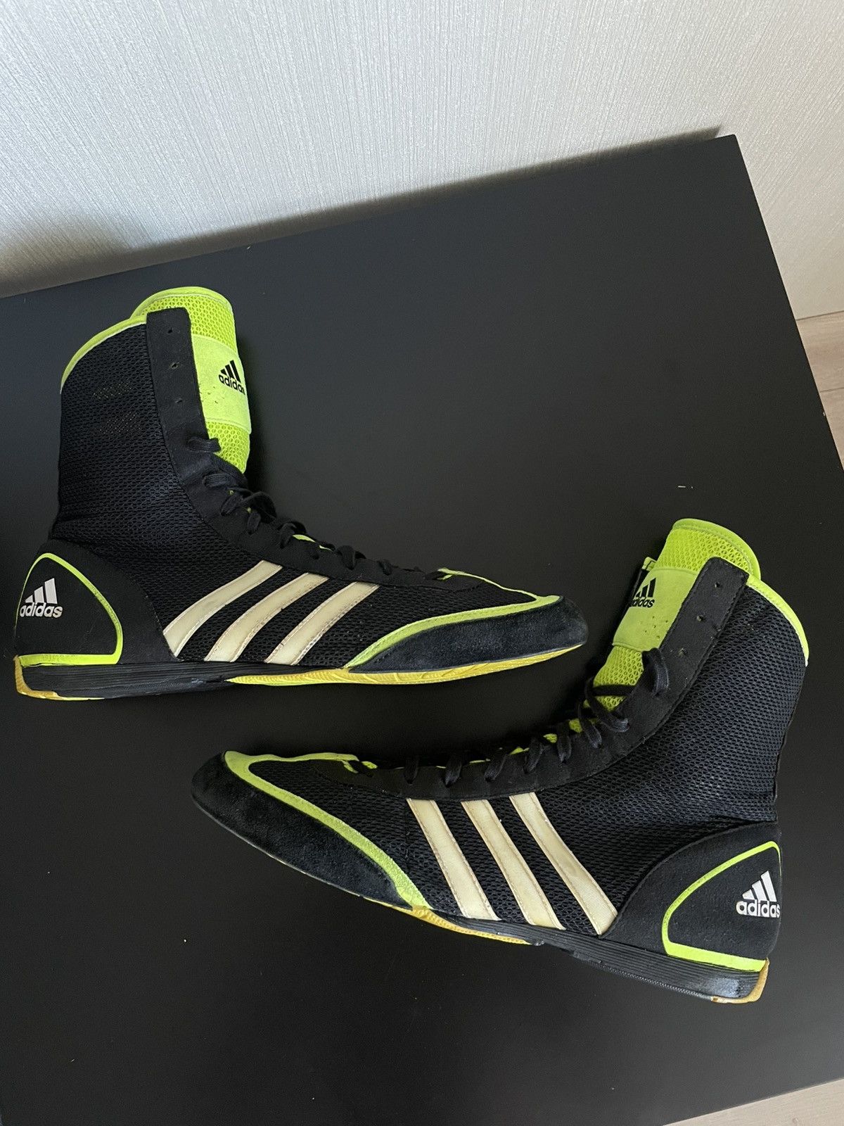 Adidas × Y-3 Vintage Adidas Boxing Shoes Y2k Cyber 2000s Grunge Sneakers Size US 11.5 / EU 44-45 - 10 Thumbnail