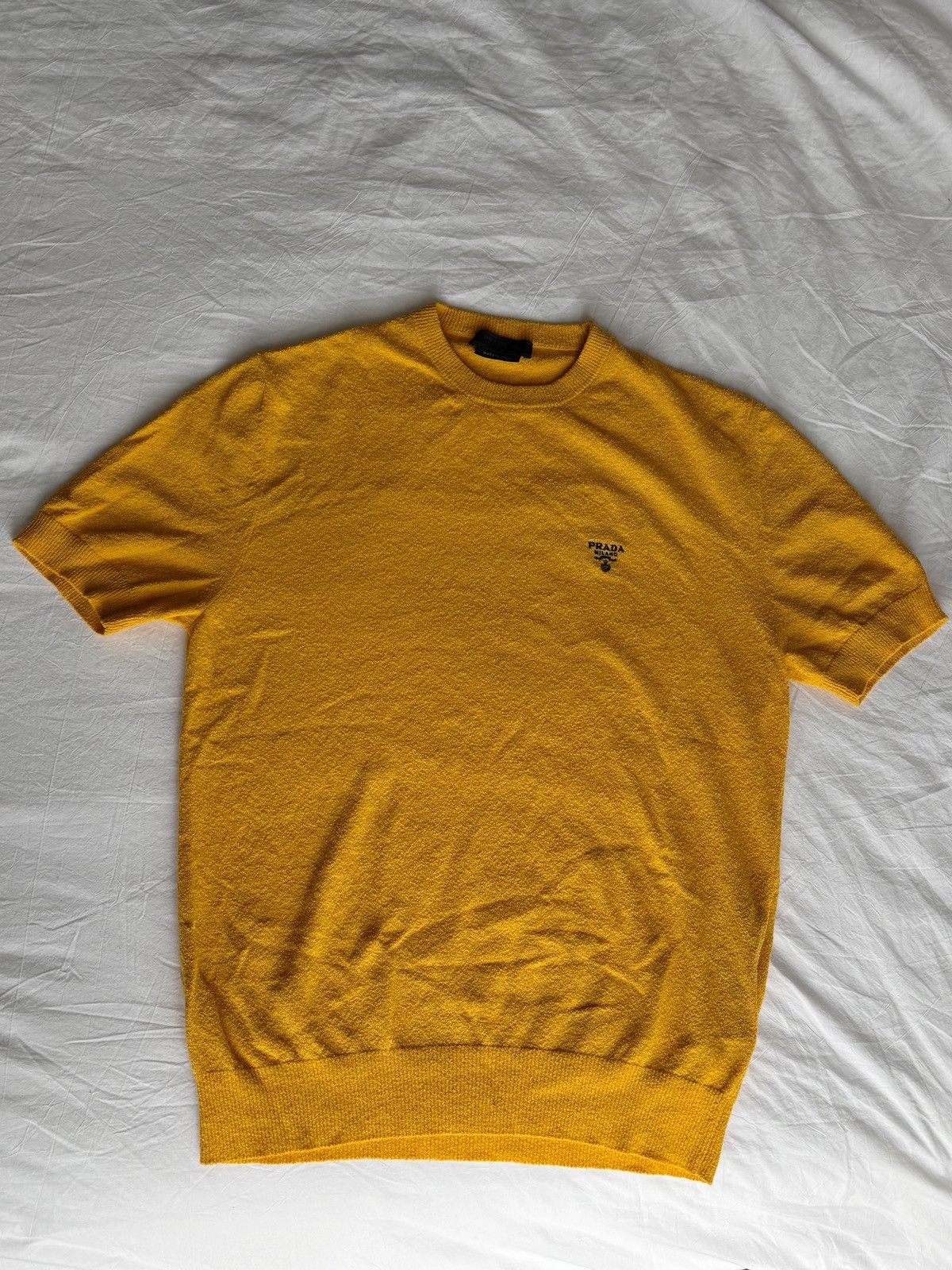 Prada Prada Knit T-Shirt Size US S / EU 44-46 / 1 - 1 Thumbnail