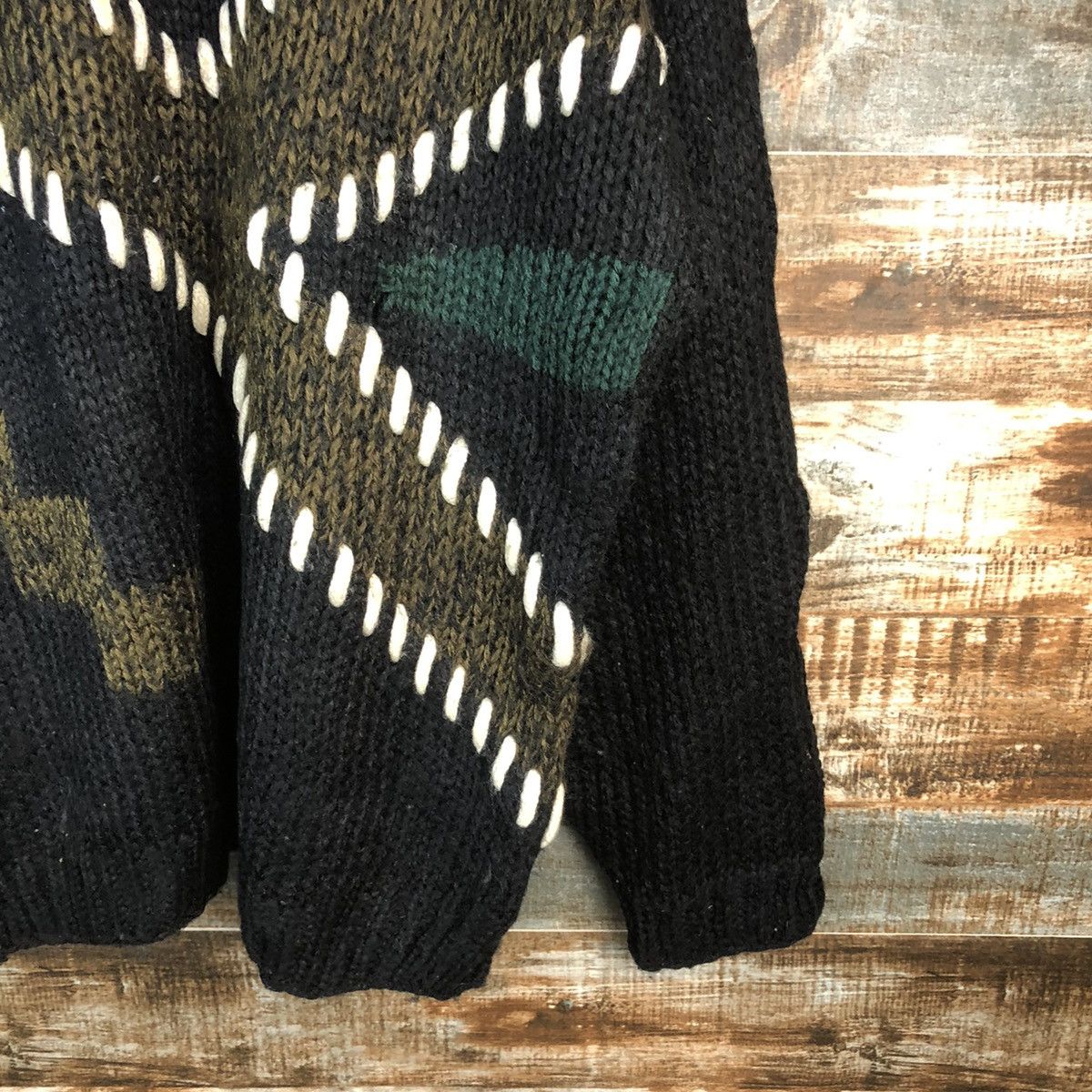 Homespun Knitwear Pia vintage Black Knitwear #A1752 Size US L / EU 52-54 / 3 - 8 Thumbnail