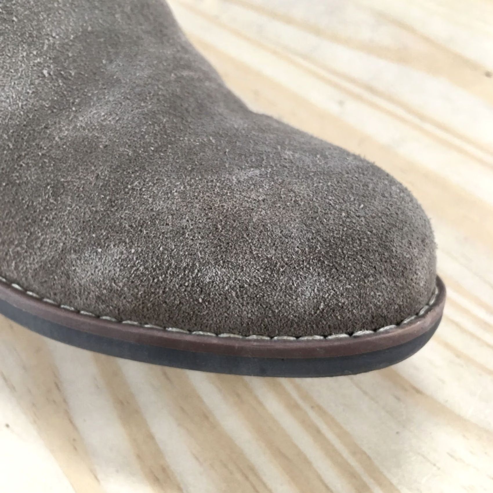Vintage Kelly & Katie Boots Womens 8M Zora Chelsea Brown Pull On Ankle Block Casual Shoes Size M / US 6-8 / IT 42-44 - 6 Thumbnail