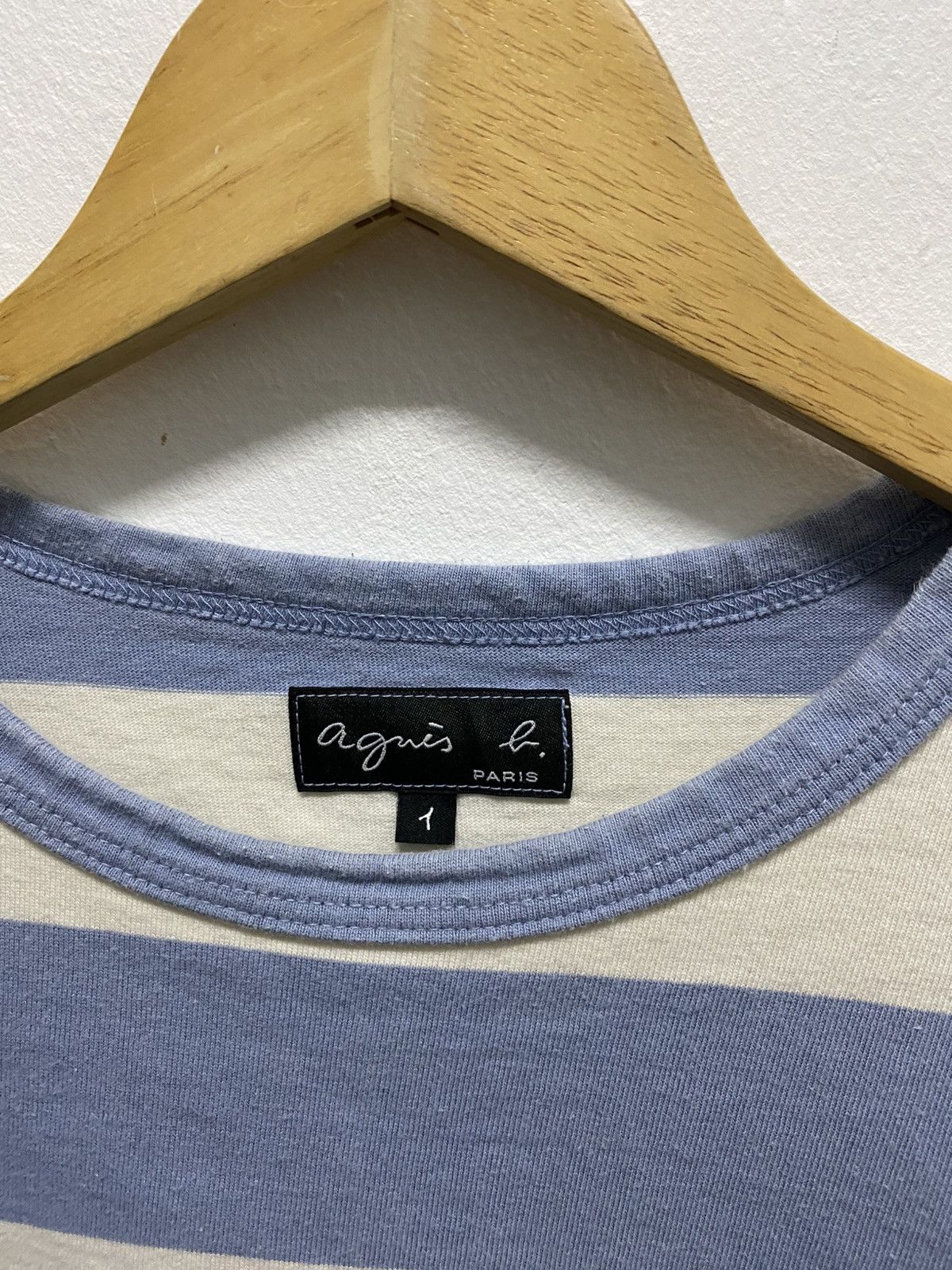agnes b. Vintage Agnes.B Long Sleeve Stripe Design for Women's Size US M / EU 48-50 / 2 - 3 Thumbnail