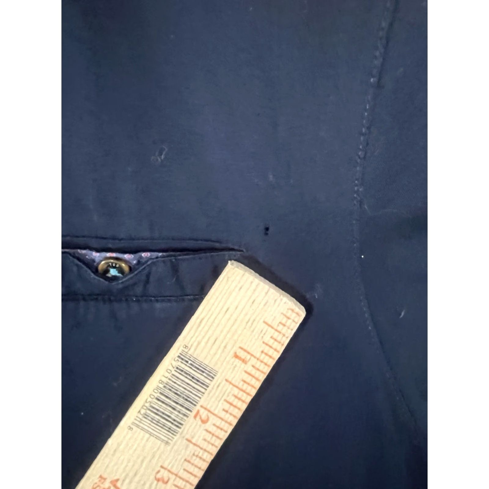 Ted Baker Ted Baker London Polo Shirt Navy Blue Pocket Slim S/M Men Regular 100% Cotton Brand Ted Baker London Polo Shirt Size US S / EU 44-46 / 1 - 5 Thumbnail