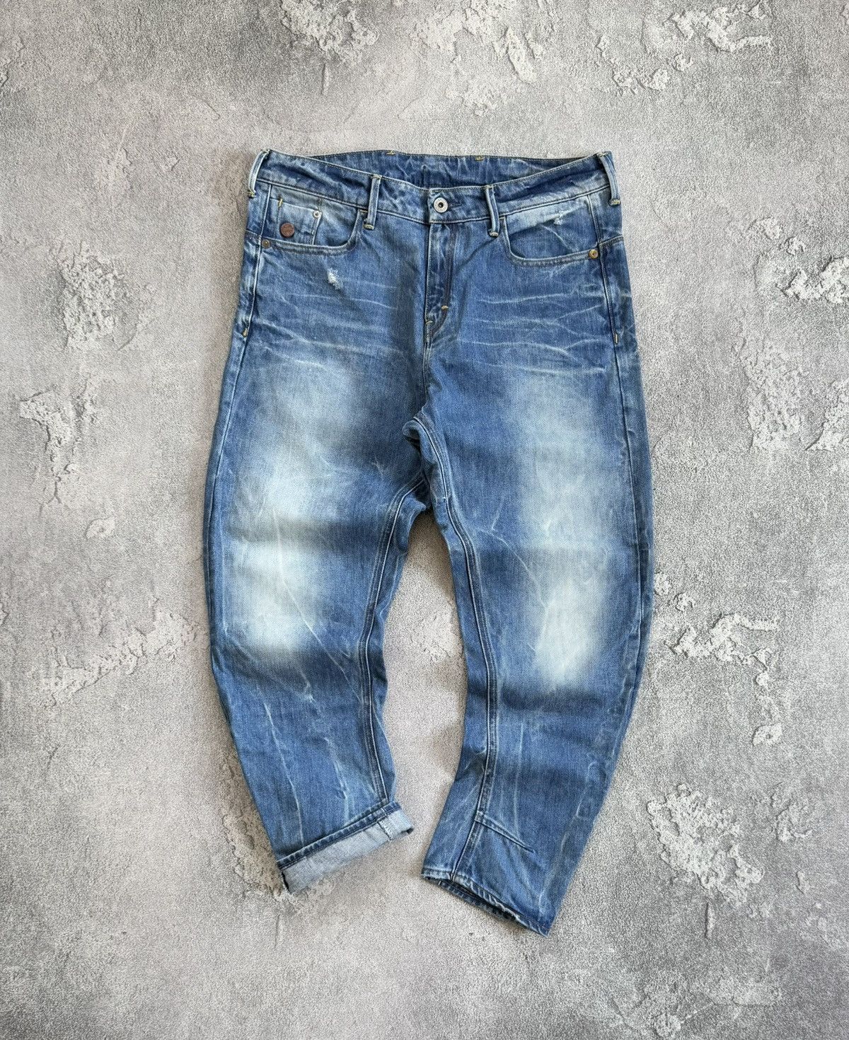 G-Star G star raw TYPE C 3D loose tapered denim pant trouser Jean Size US 34 / EU 50 - 11 Thumbnail