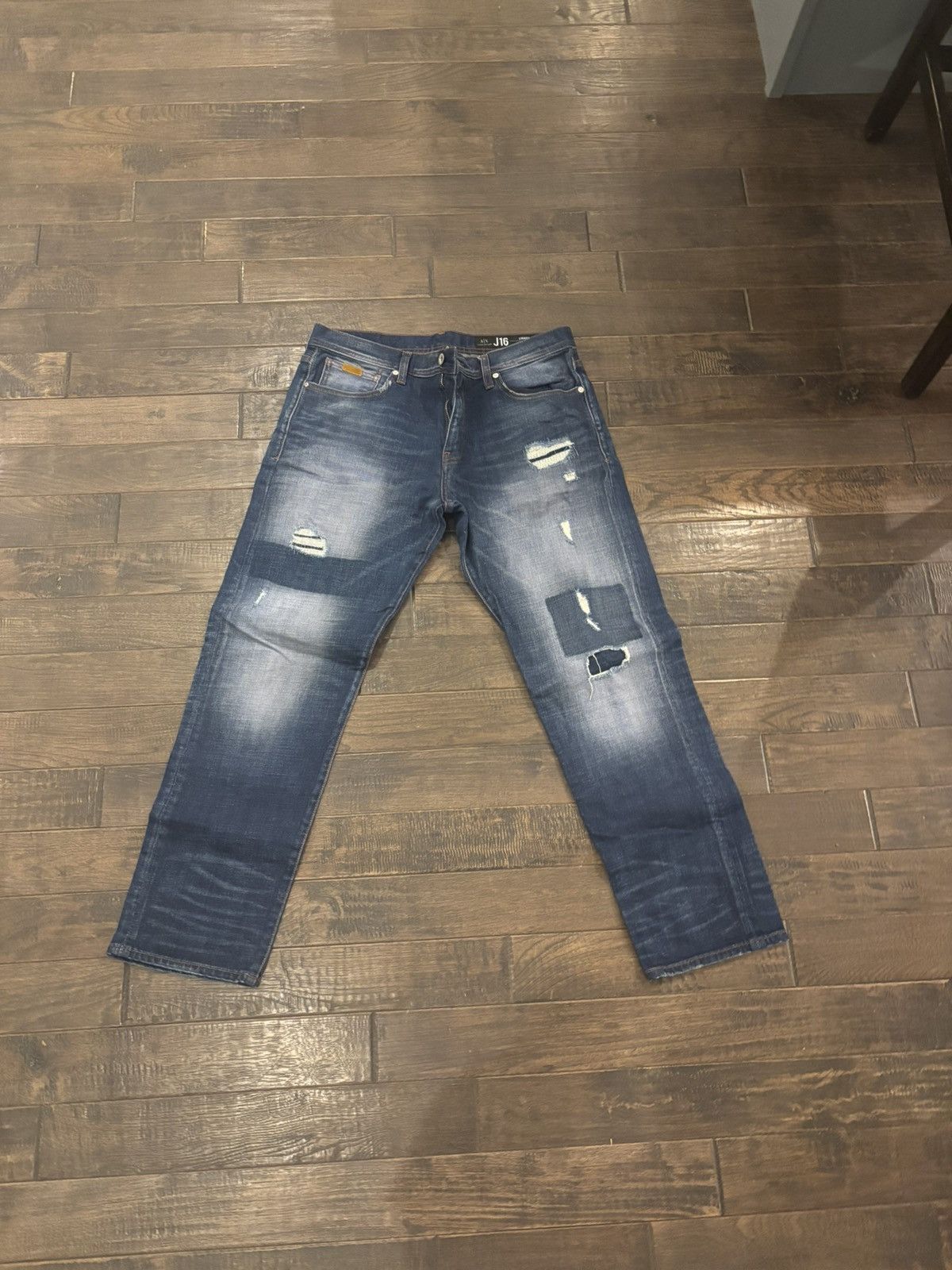 Armani Exchange Armani Exchange straight leg jeans Size US 34 / EU 50 - 1 Thumbnail