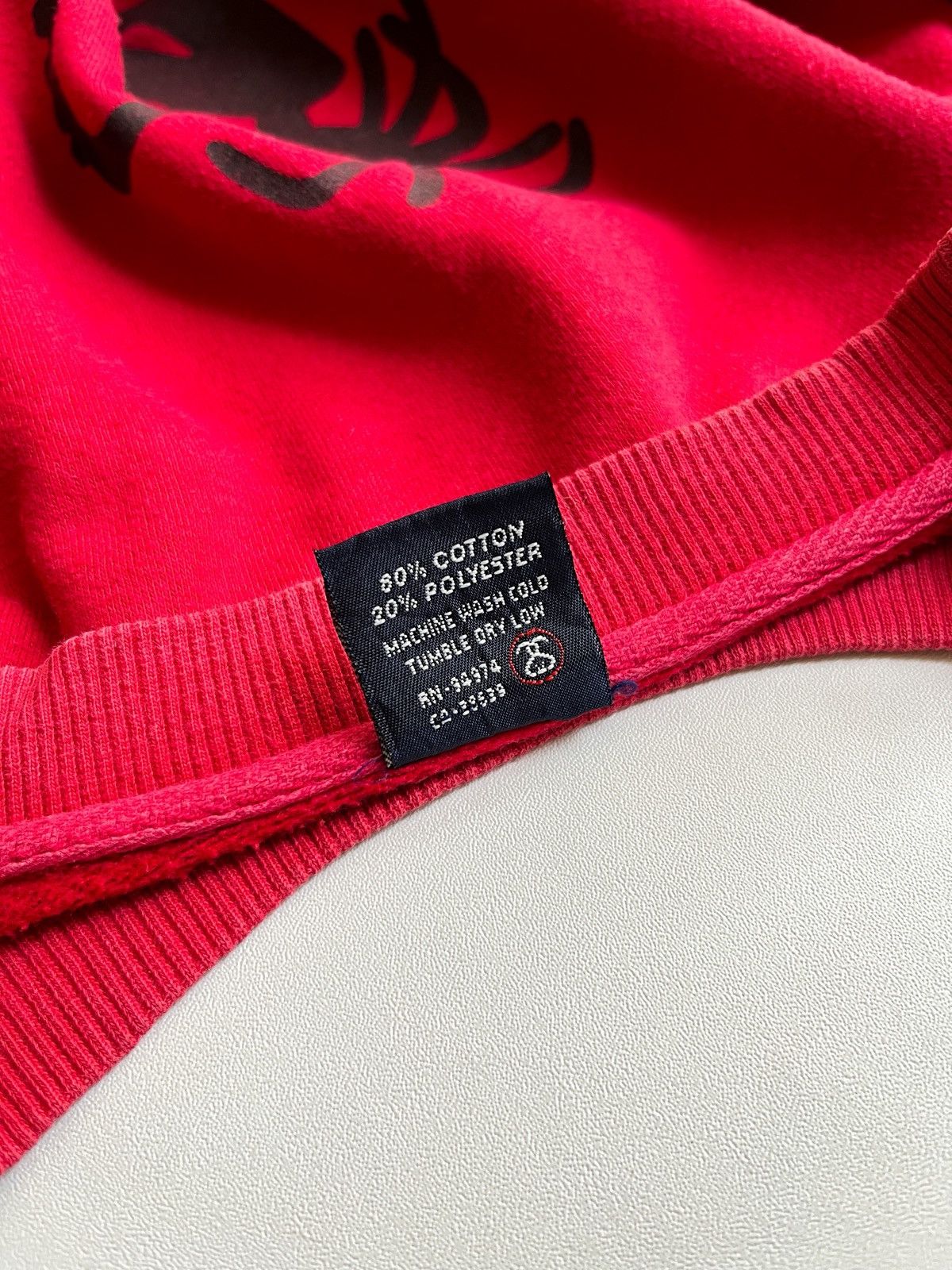 Stussy stussy stickman logo sweatshirt maroon vintage 00s Size US M / EU 48-50 / 2 - 6 Thumbnail