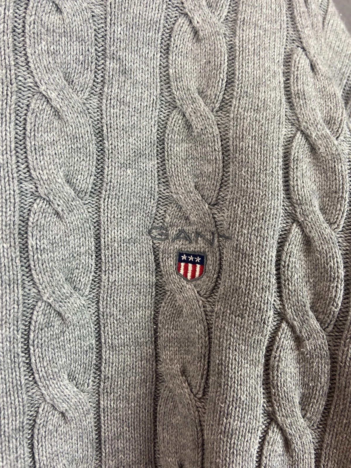 Gant Sweater Gant Vintage Y2K Streetwear High End Cable Knit Size US XXL / EU 58 / 5 - 2 Thumbnail
