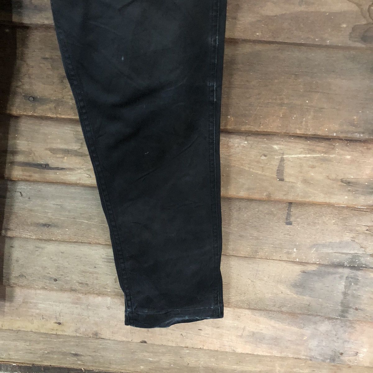 Japanese Brand × Vintage DL Back Number Black Casual Pants #S2796 Size US 29 - 7 Thumbnail