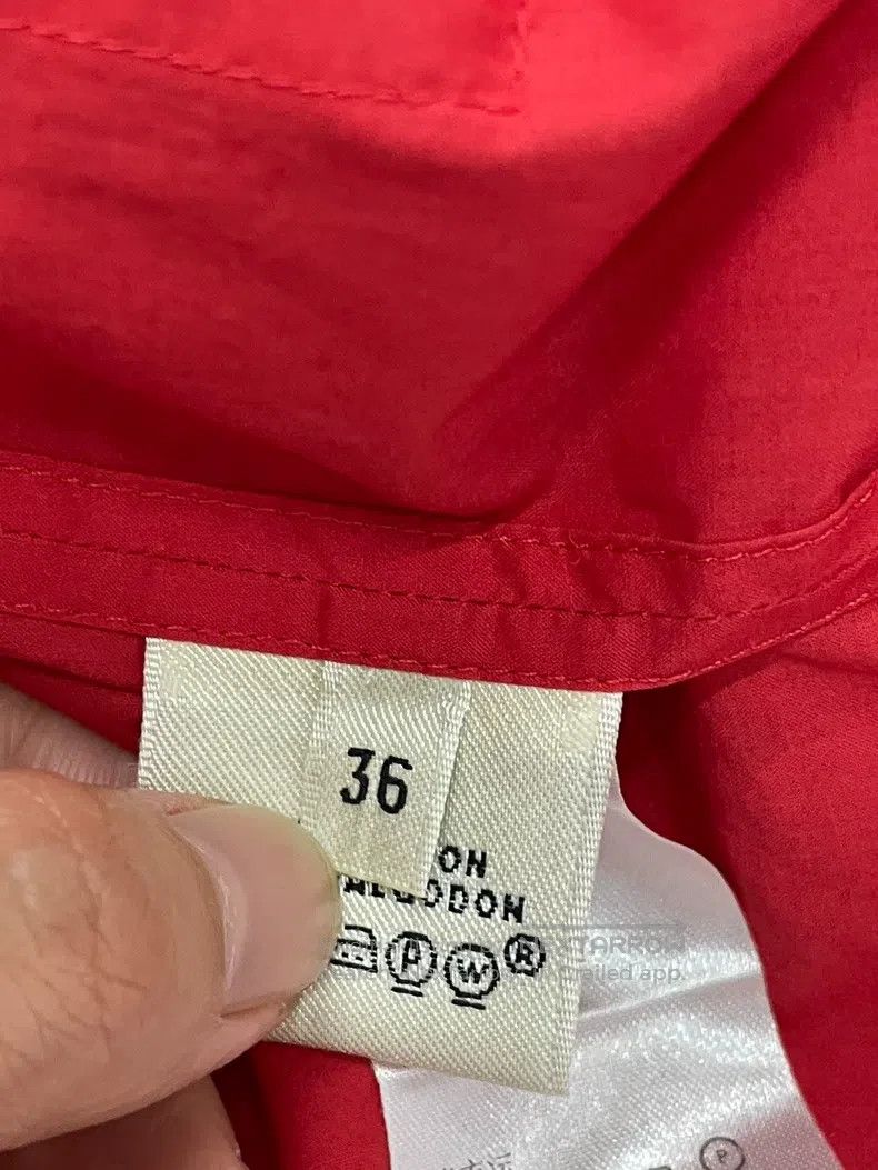 Hermes Hermes Red Shirt Short Sleeve Size XS / US 0-2 / IT 36-38 - 5 Thumbnail