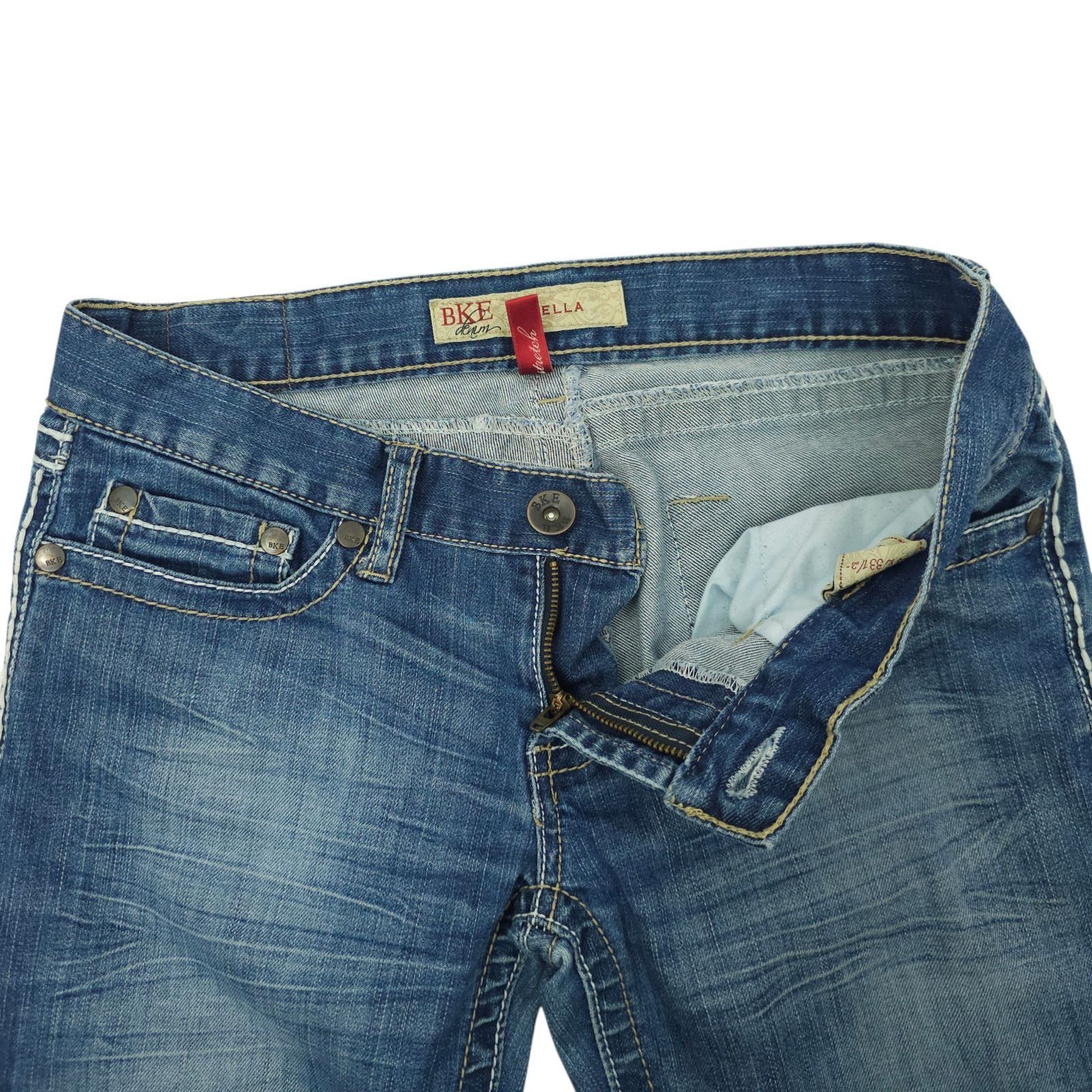BKE BKE Stella Bootcut Jeans 28x33 READ Long Inseam Stretch Size 30" / US 8 / IT 44 - 11 Thumbnail