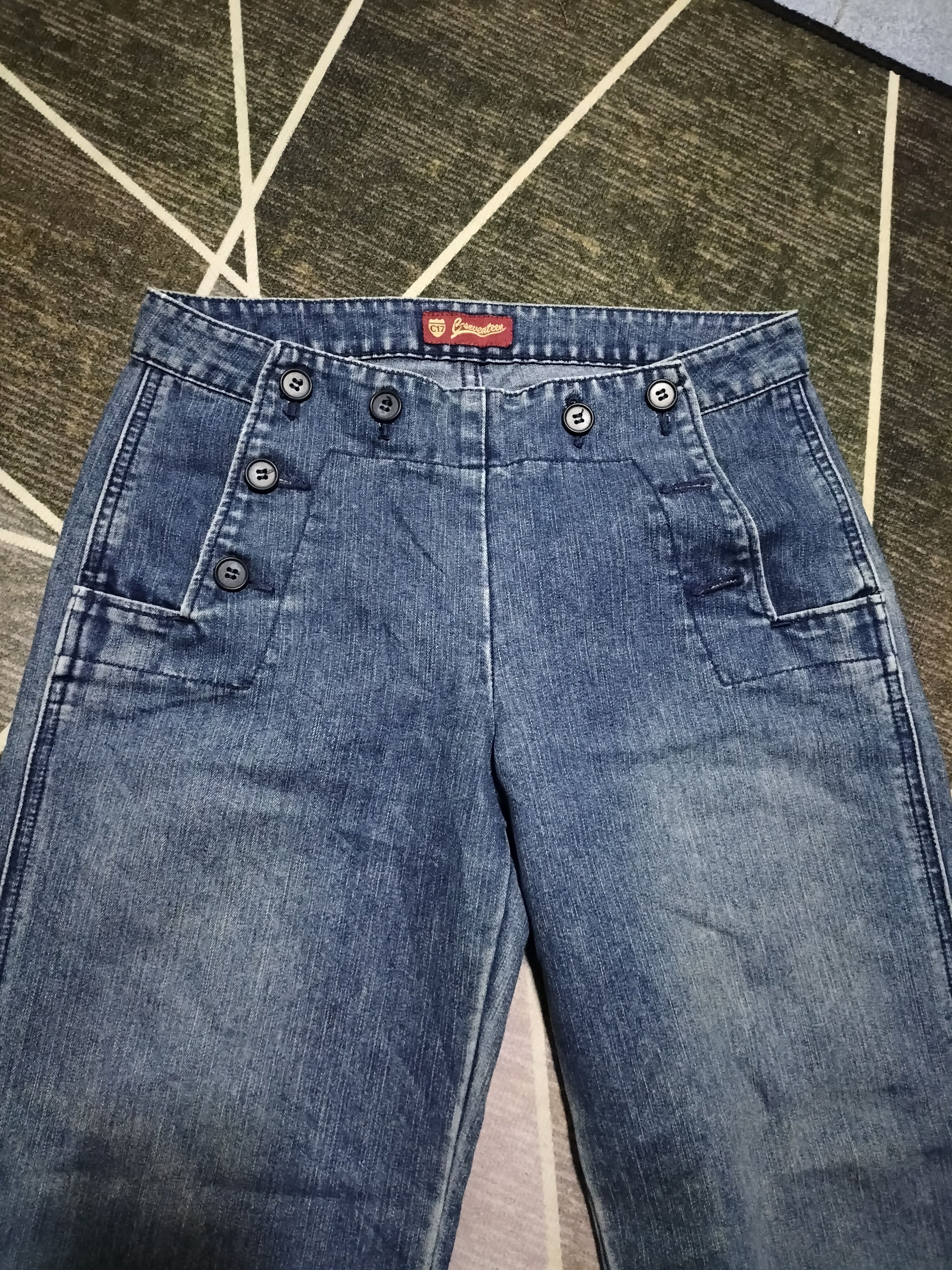 Naval Clothing Factory Vintage C 17 Navy Denim Fashion Girls USN 40s Size 30" / US 8 / IT 44 - 5 Thumbnail