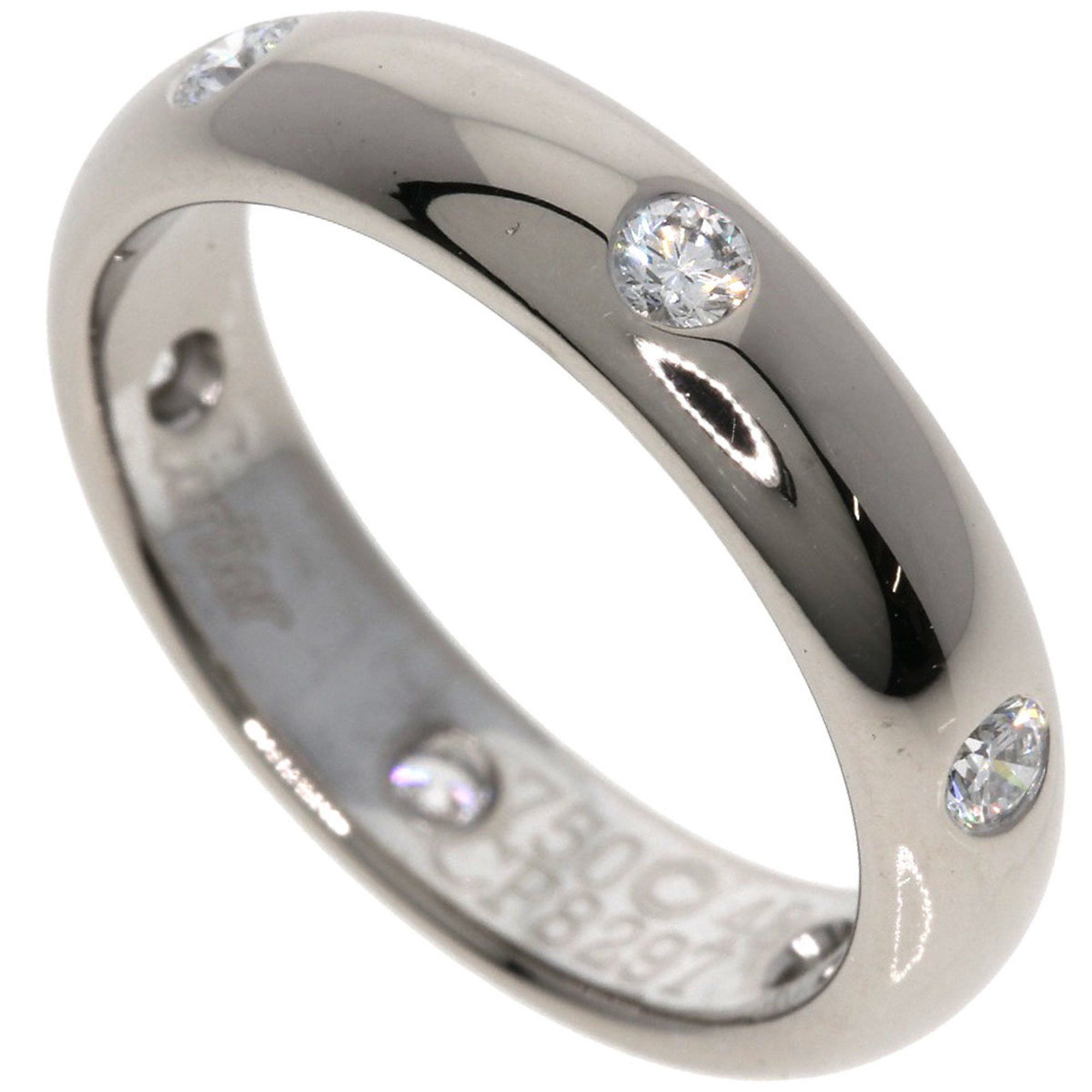 image of Cartier Stella Ring 6P Diamond 48 K18 White Gold Women's Cartier