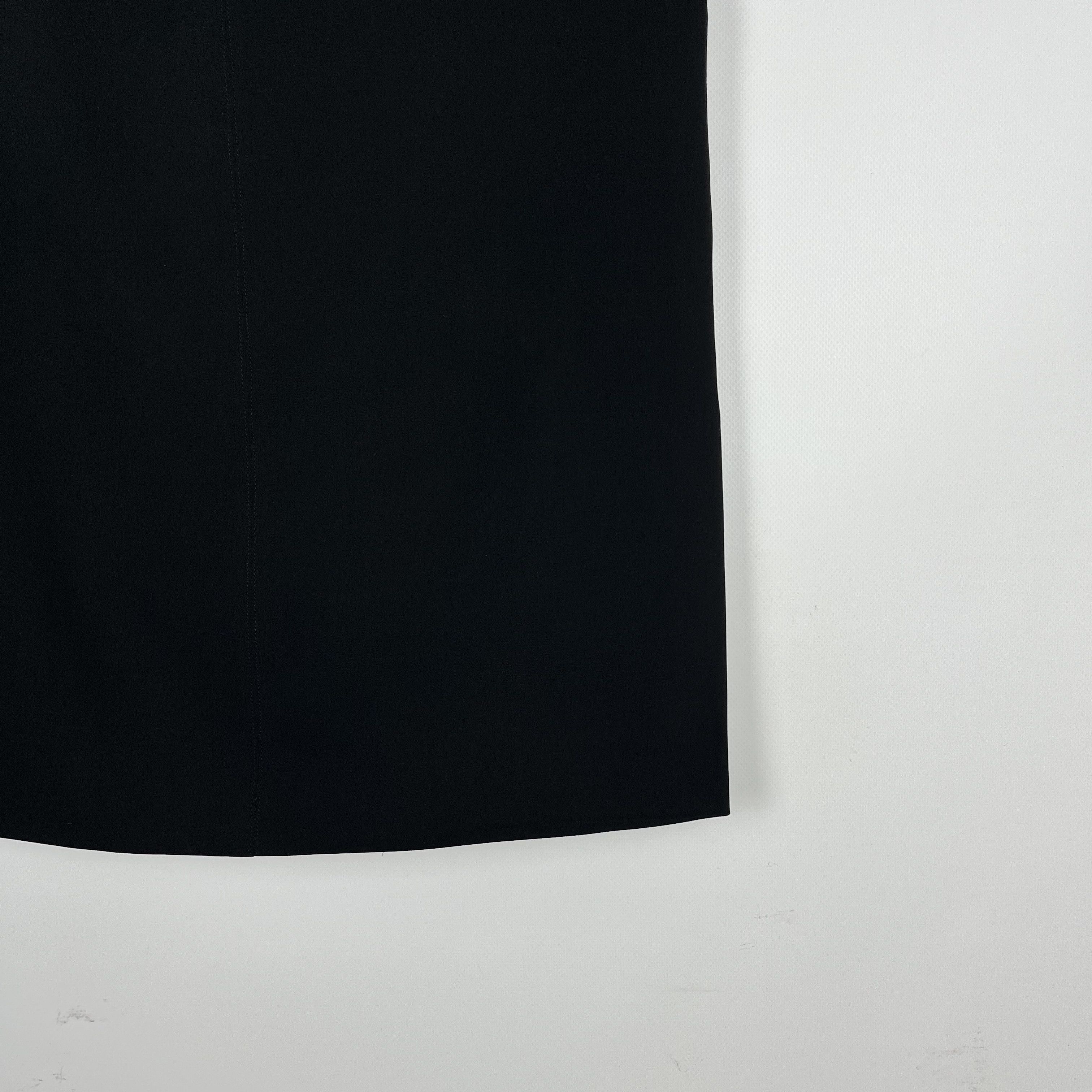 Maison Margiela Maison Margiela Line 1 Avant-Garde Back Zip Black Midi Skirt Size 28" / US 6 / IT 42 - 3 Thumbnail