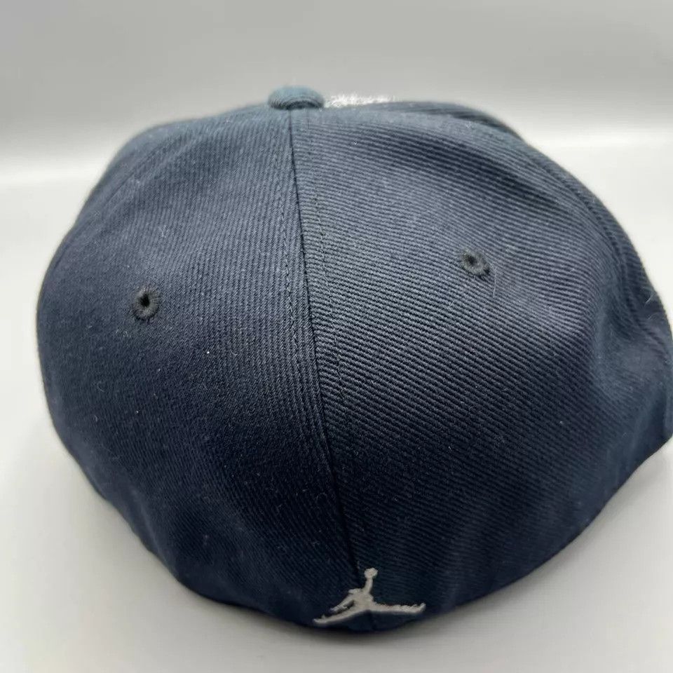 Jordan Brand Air Jordan Hat Men 7 Navy Cement Elephant Jumpman Fitted Cap Size ONE SIZE - 7 Thumbnail