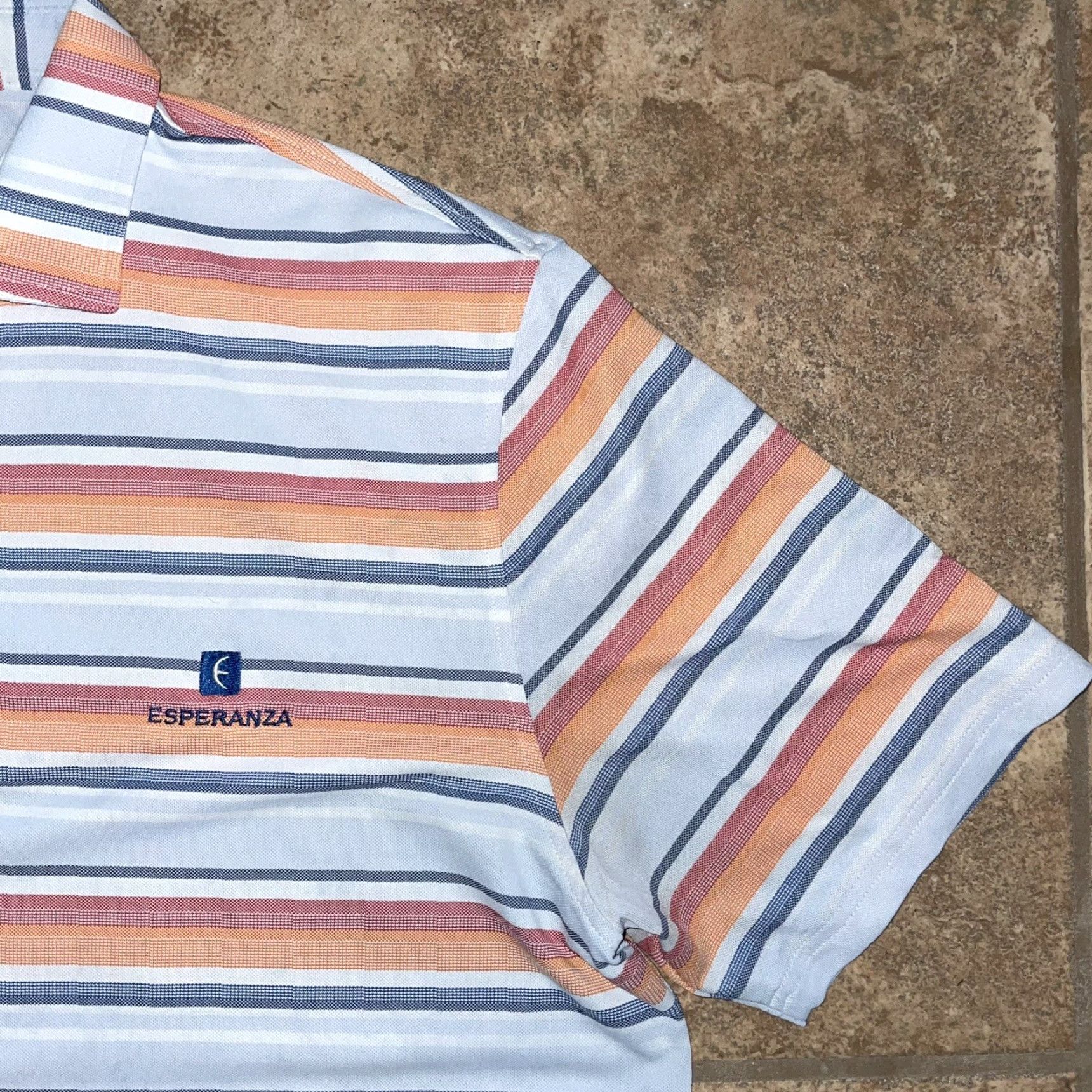 johnnie-O JOHNNIE-O ESPERANZA Golf Polo Multicolor Adult Large Mens Size US L / EU 52-54 / 3 - 3 Thumbnail
