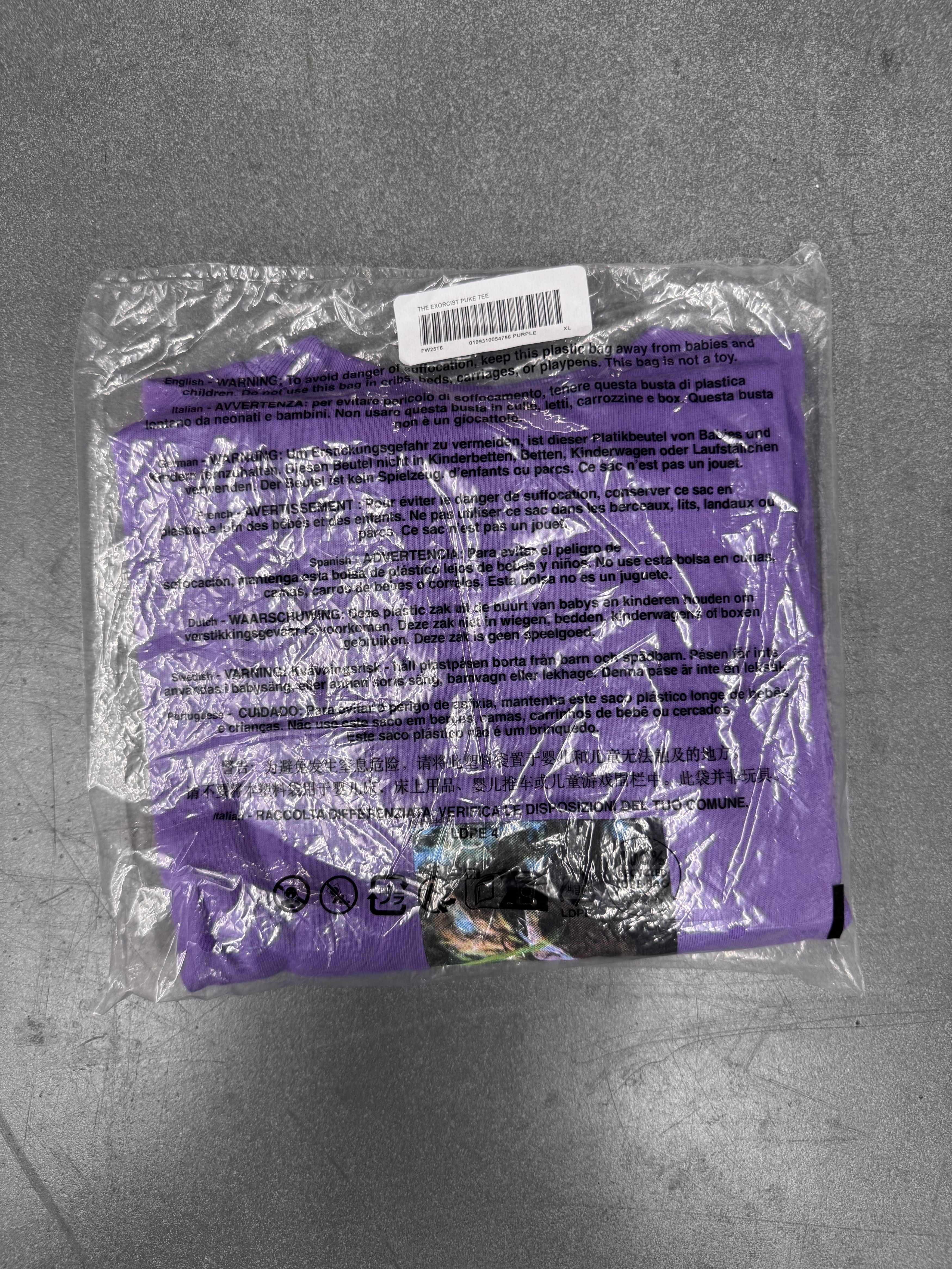 Supreme FW25 Supreme Exorcist Puke Tee Size US XL / EU 56 / 4 - 3 Thumbnail