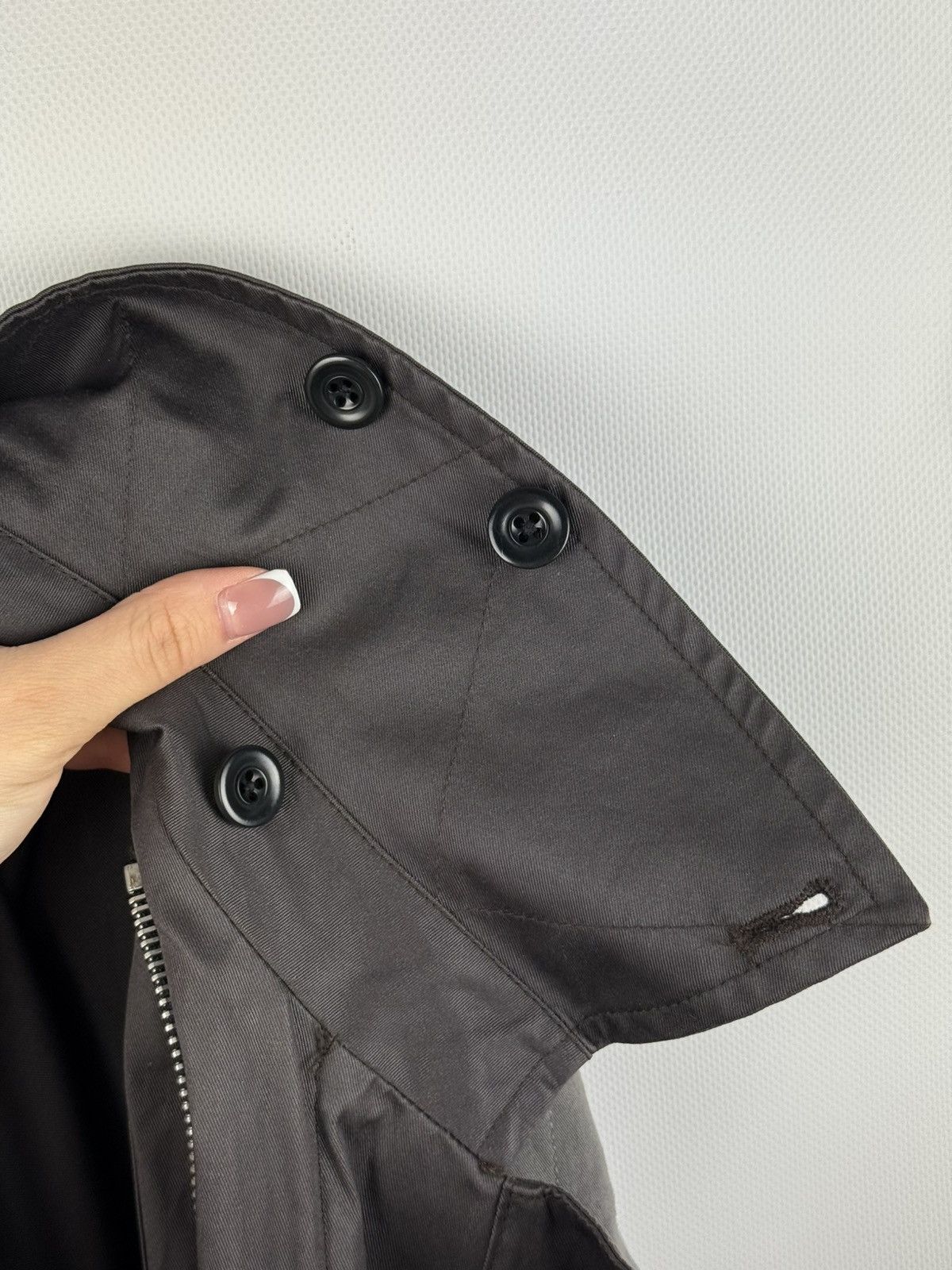Dries Van Noten Dries Van Noten Crop Belted Assymetrical Collar Biker Jacket Size US M / EU 48-50 / 2 - 25 Thumbnail