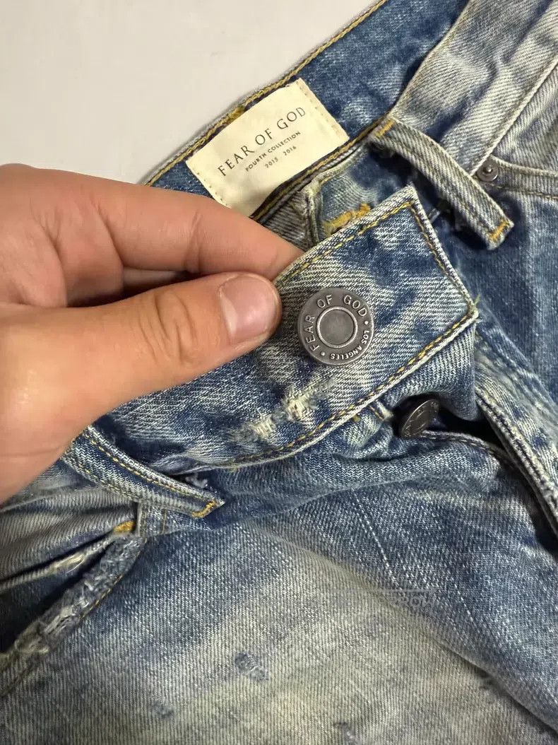 Fear of God Fear of God 2 batches of blue cattle Size US 29 - 4 Thumbnail