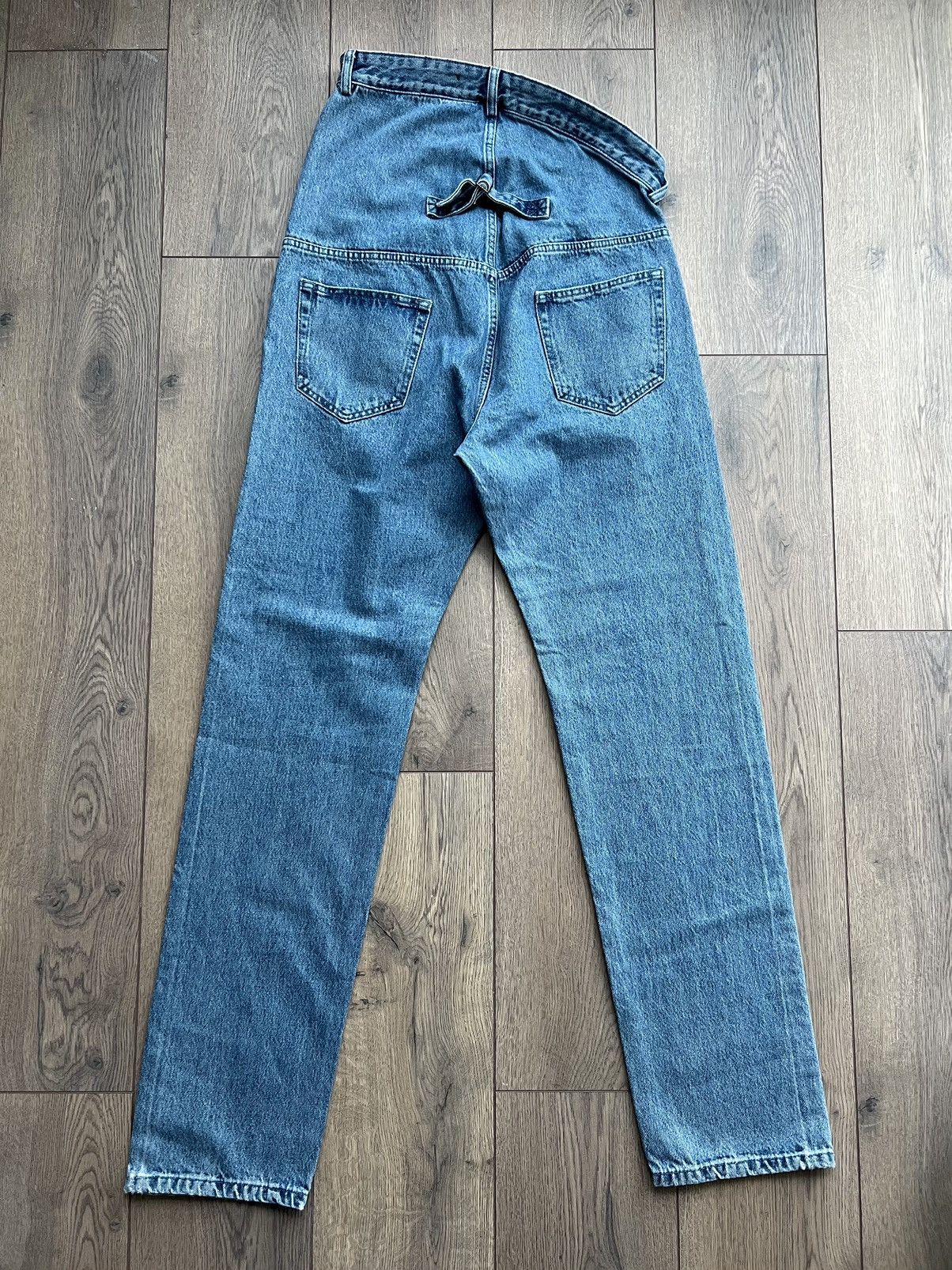 Y/Project Y/Project Blue Asymmetric Waist Evergreen Jeans XL Size US 34 / EU 50 - 2 Thumbnail