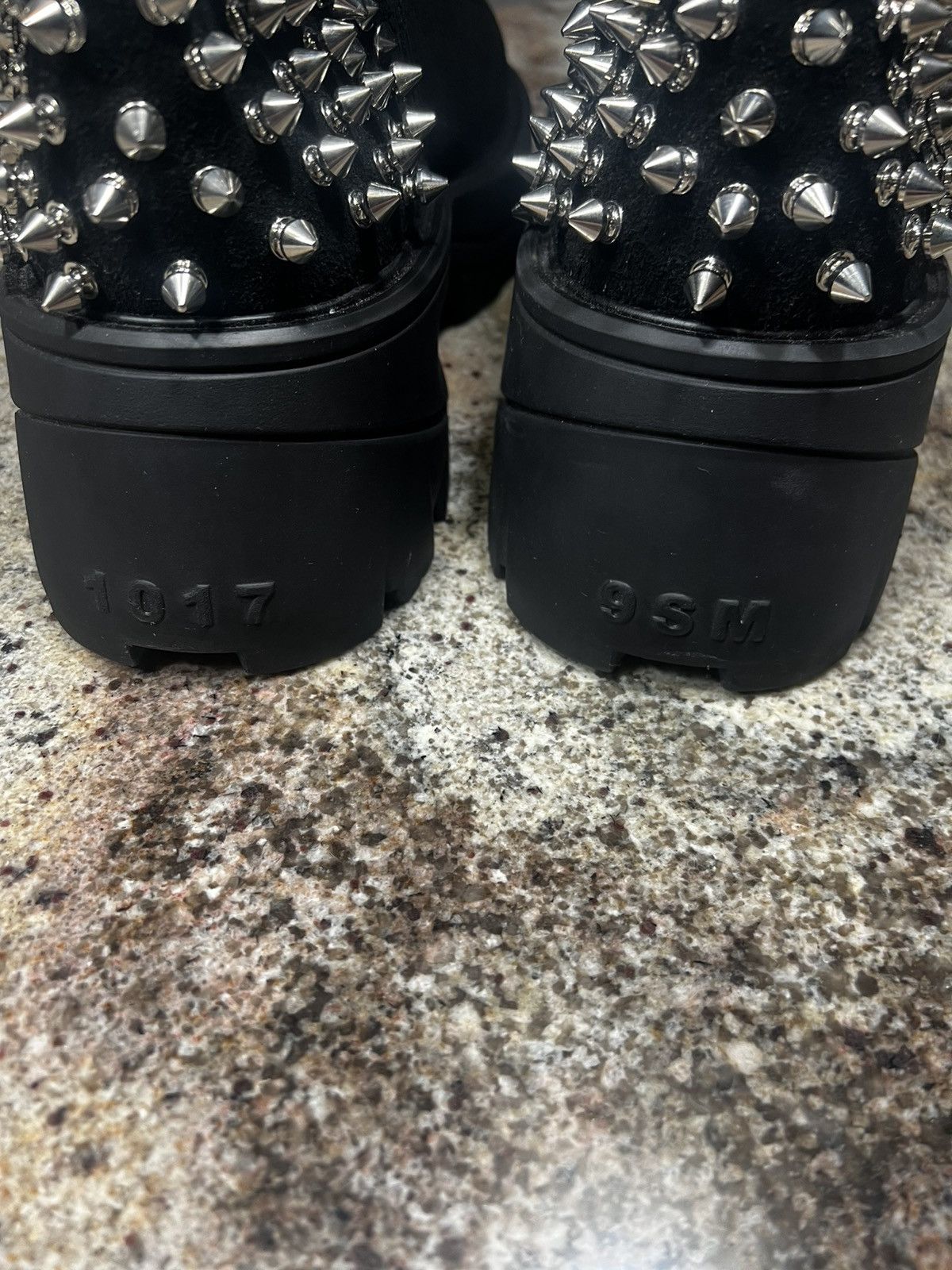 1017 ALYX 9SM 1017 Alyx 9SM Studded Suede Leather Boots Size US 11 / EU 44 - 5 Thumbnail