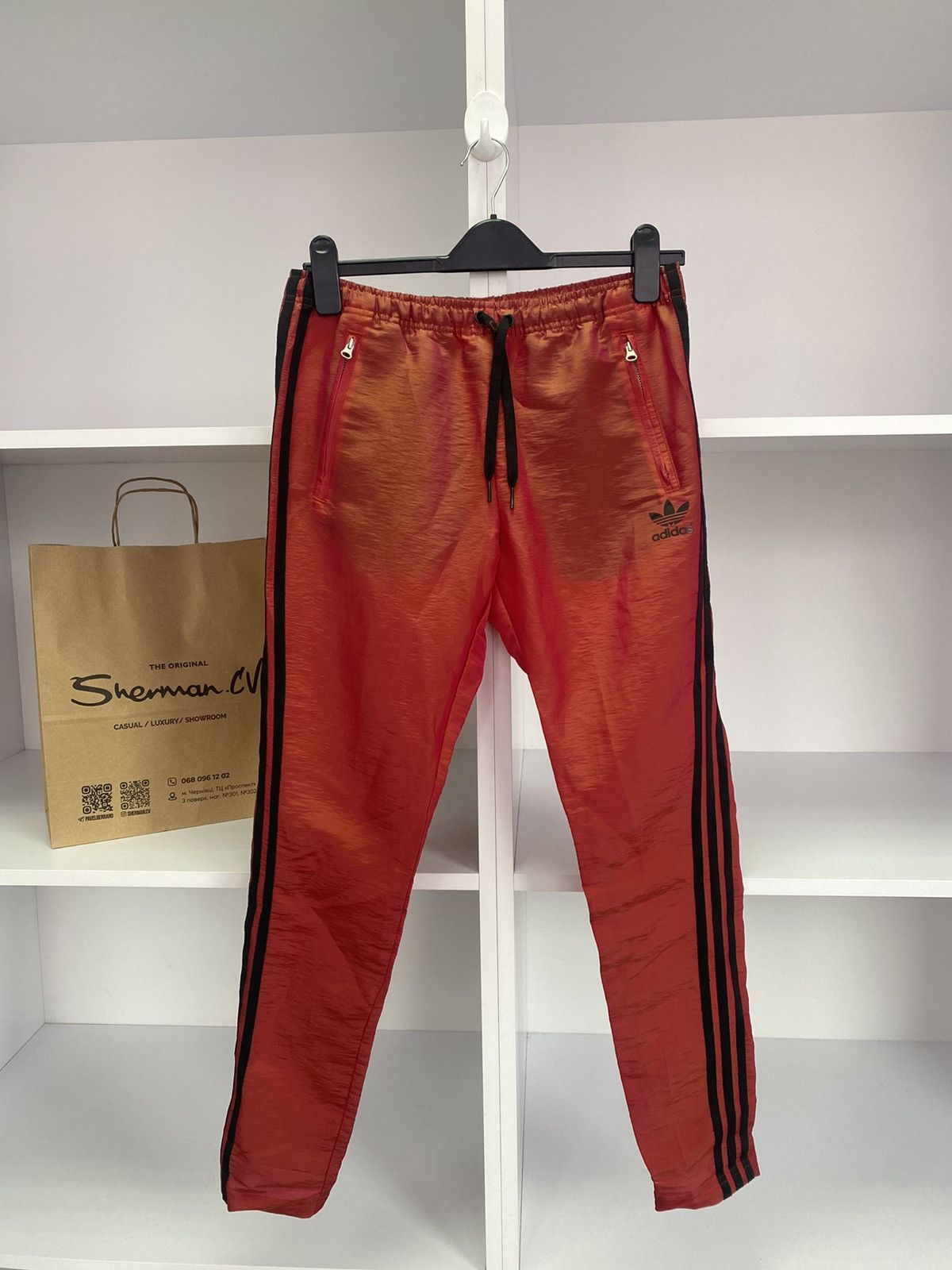 Adidas × Designer × Vintage Vintage Adidas Originals x Rita Ora Space Shifter Pants Size 30" / US 8 / IT 44 - 4 Thumbnail