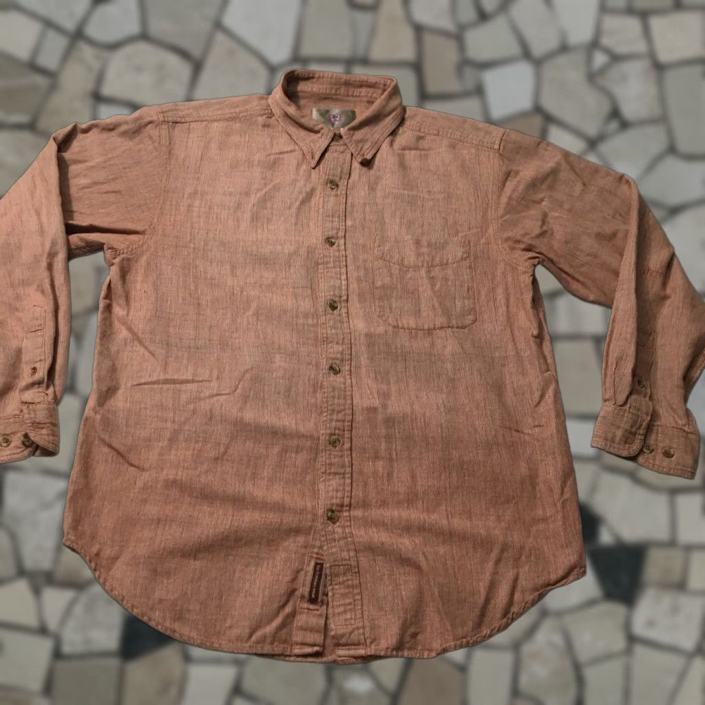 The Territory Ahead VINTAGE Territory Ahead Shirt Mens Button-Down Stripe Southwest Aztec orange Size US L / EU 52-54 / 3 - 1 Thumbnail