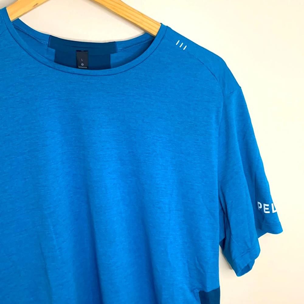 Lululemon Peloton/Lululemon - SS racer back design Crew -Lg-100% Poly Size US L / EU 52-54 / 3 - 1 Thumbnail