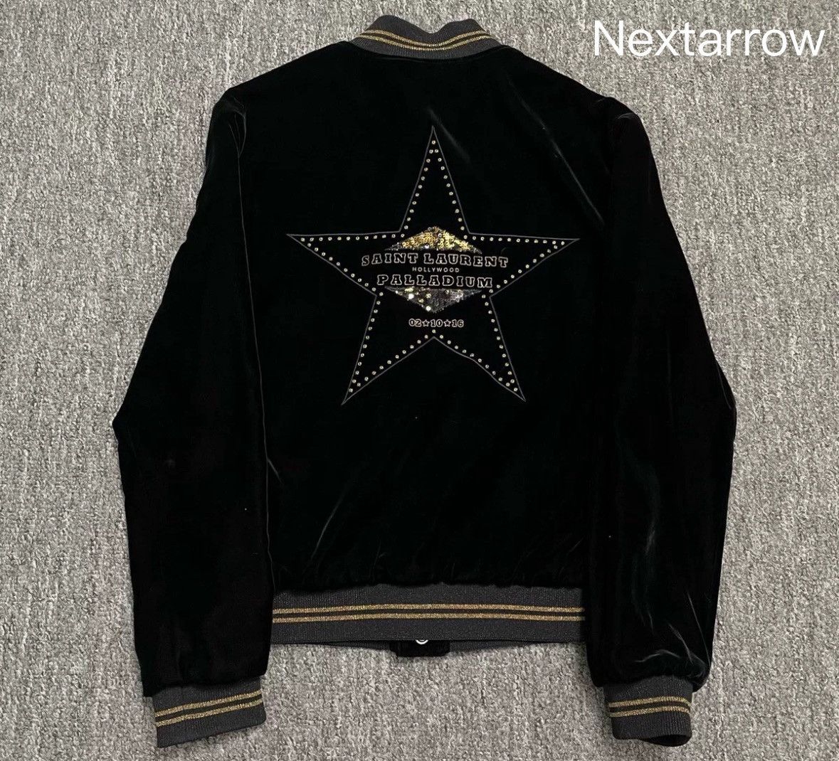 Saint Laurent Paris × Yves Saint Laurent Saint Laurent SLP Velvet Coat 2412-Nextarrow Size XS / US 0-2 / IT 36-38 - 2 Thumbnail