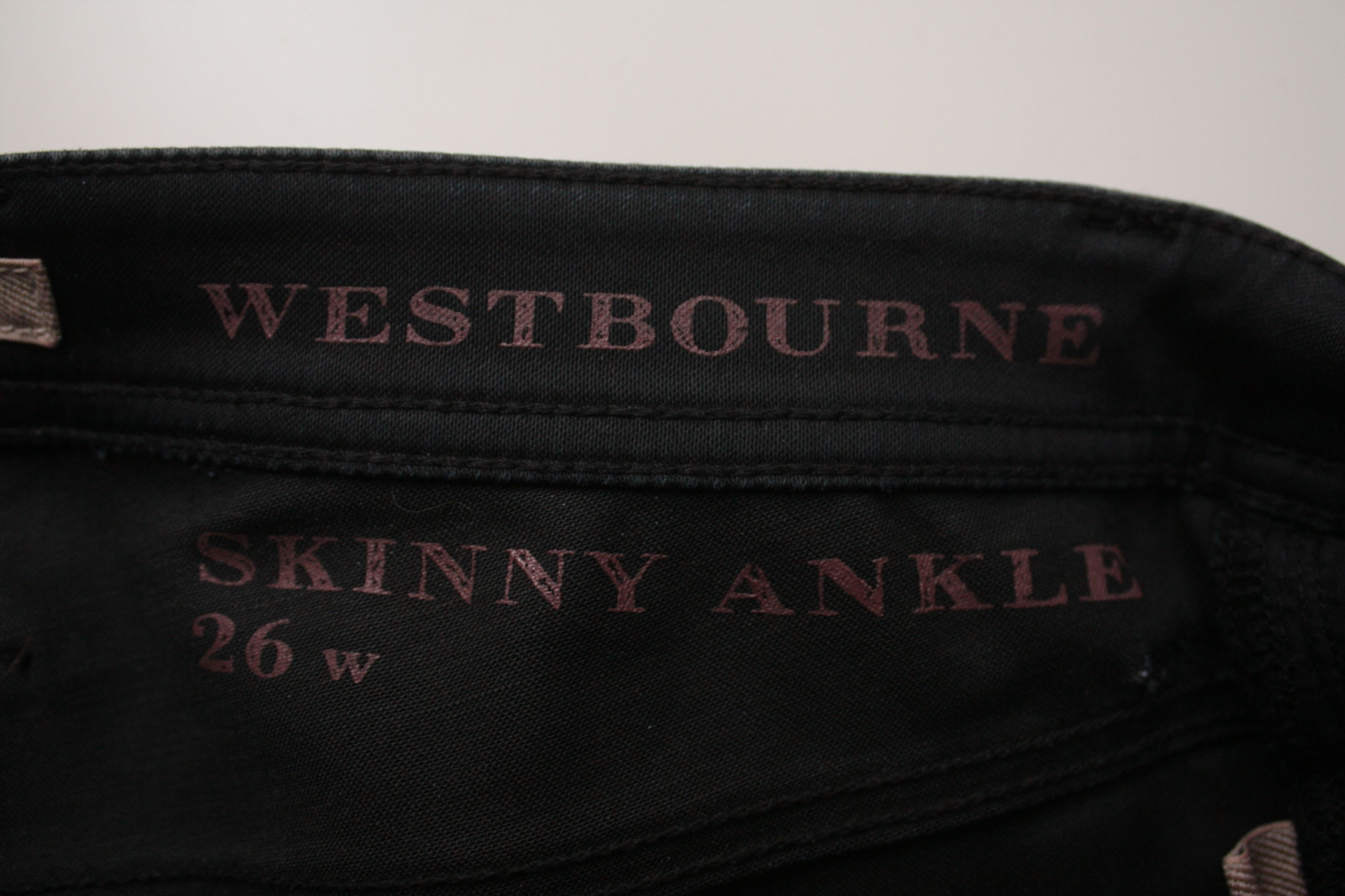 Burberry Burberry Brit Westbourne Skinny Ankle Red Denim Pants W26 Size 26" / US 2 / IT 38 - 5 Thumbnail