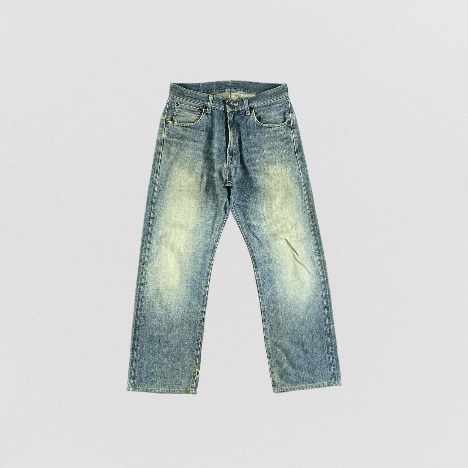 Vintage Blue Wash Edwin 505 Selvedge Jeans-JM3679
