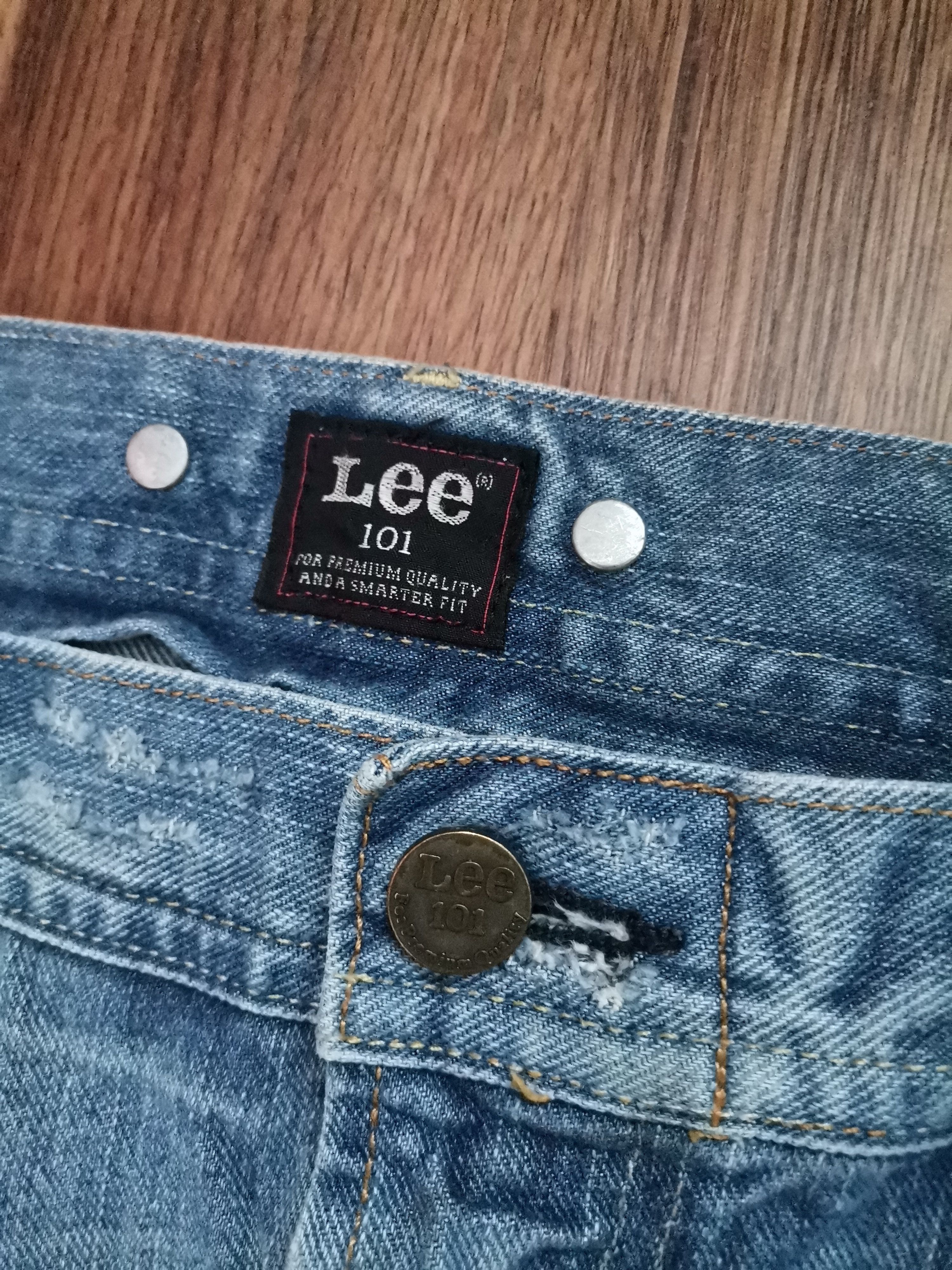 Lee Vintage Lee 101 Distressed Jeans Size US 36 / EU 52 - 5 Thumbnail