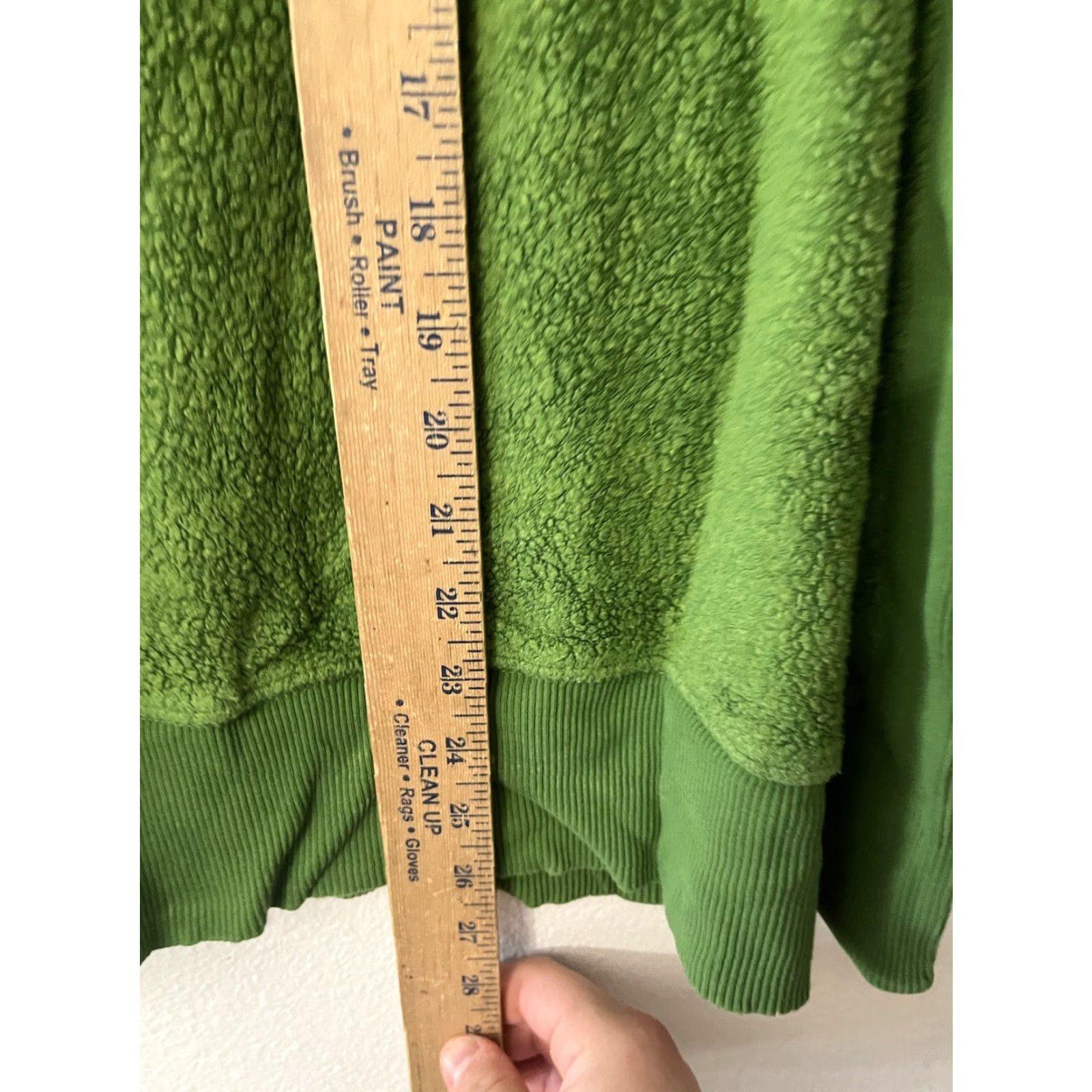 Vintage VINTAGE Aerie Fleece Pullover Sweatshirt Women’s XS Crewneck Green Activewear Size XS / US 0-2 / IT 36-38 - 4 Thumbnail