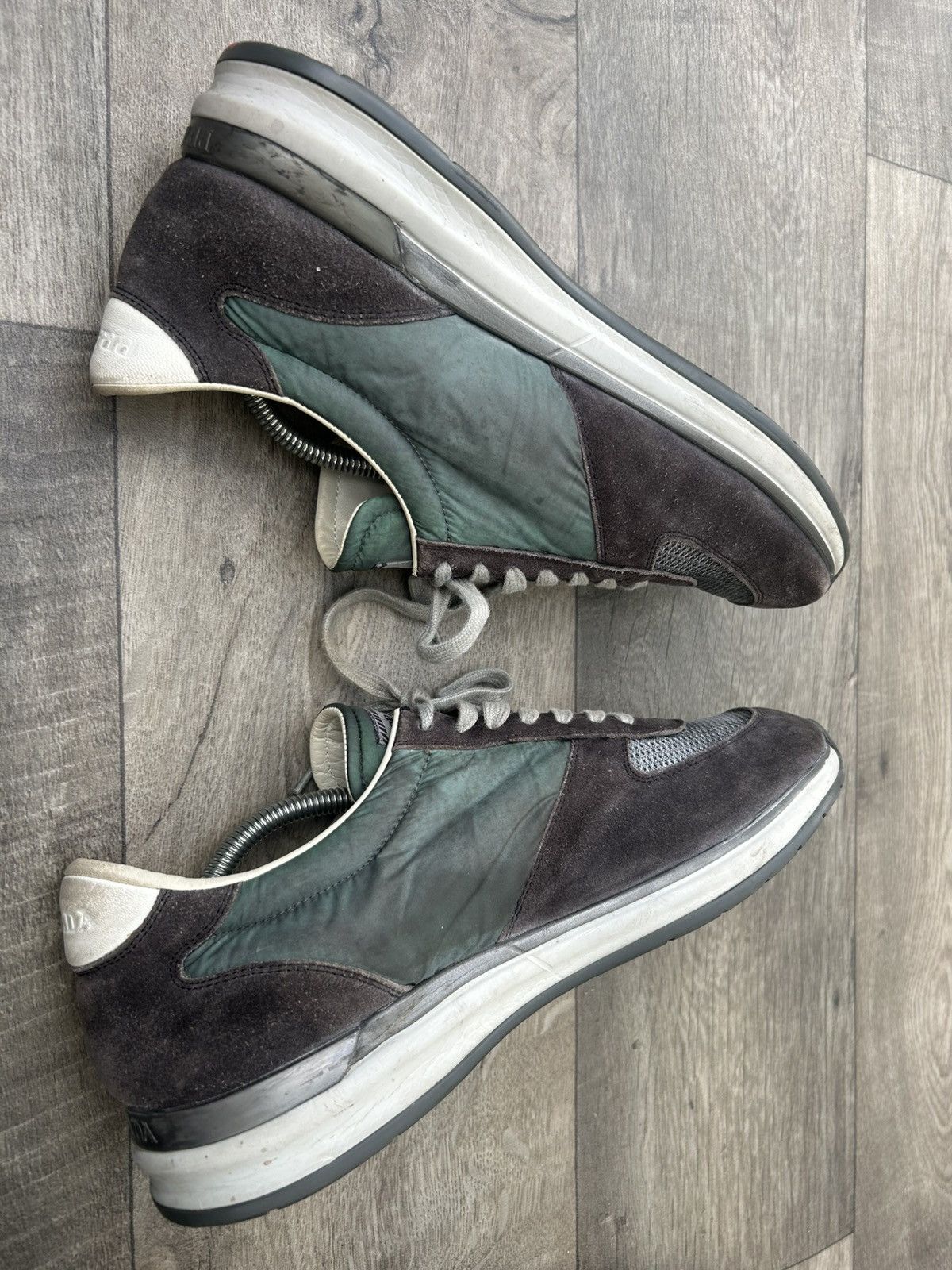 Prada Prada suede sneakers Size US 10 / EU 43 - 7 Thumbnail