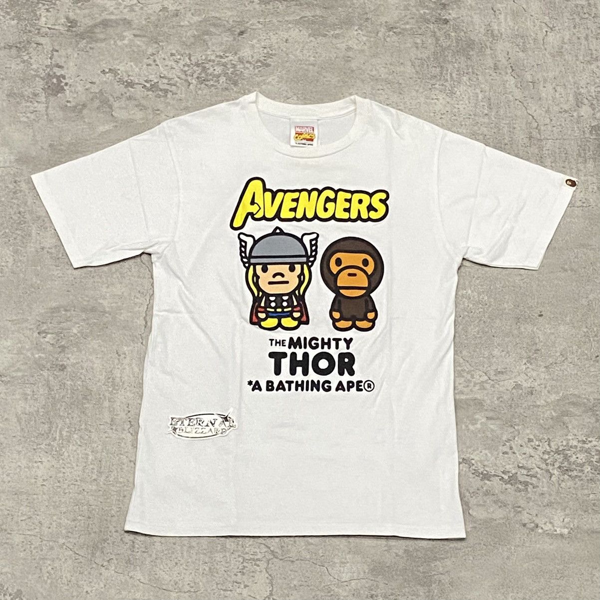 Bape × Marvel Comics Bape X Marvel Thor White T Shirt Size US M / EU 48-50 / 2 - 1 Thumbnail