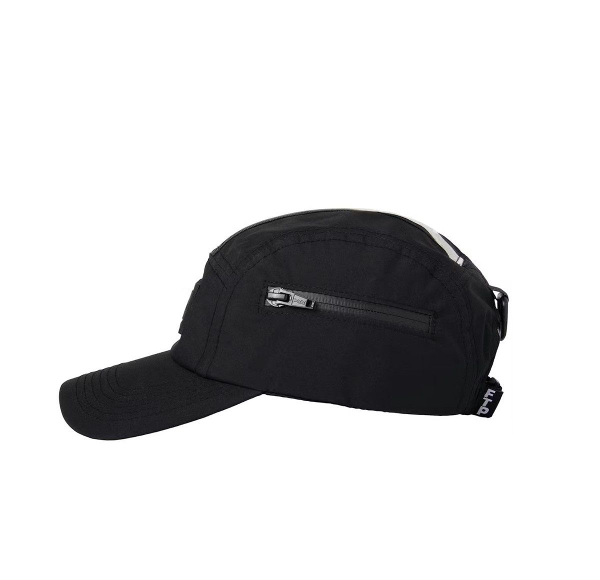 Fuck The Population FTP F-Tec Hi Vis Camp Hat Black Silver Size ONE SIZE - 2 Thumbnail