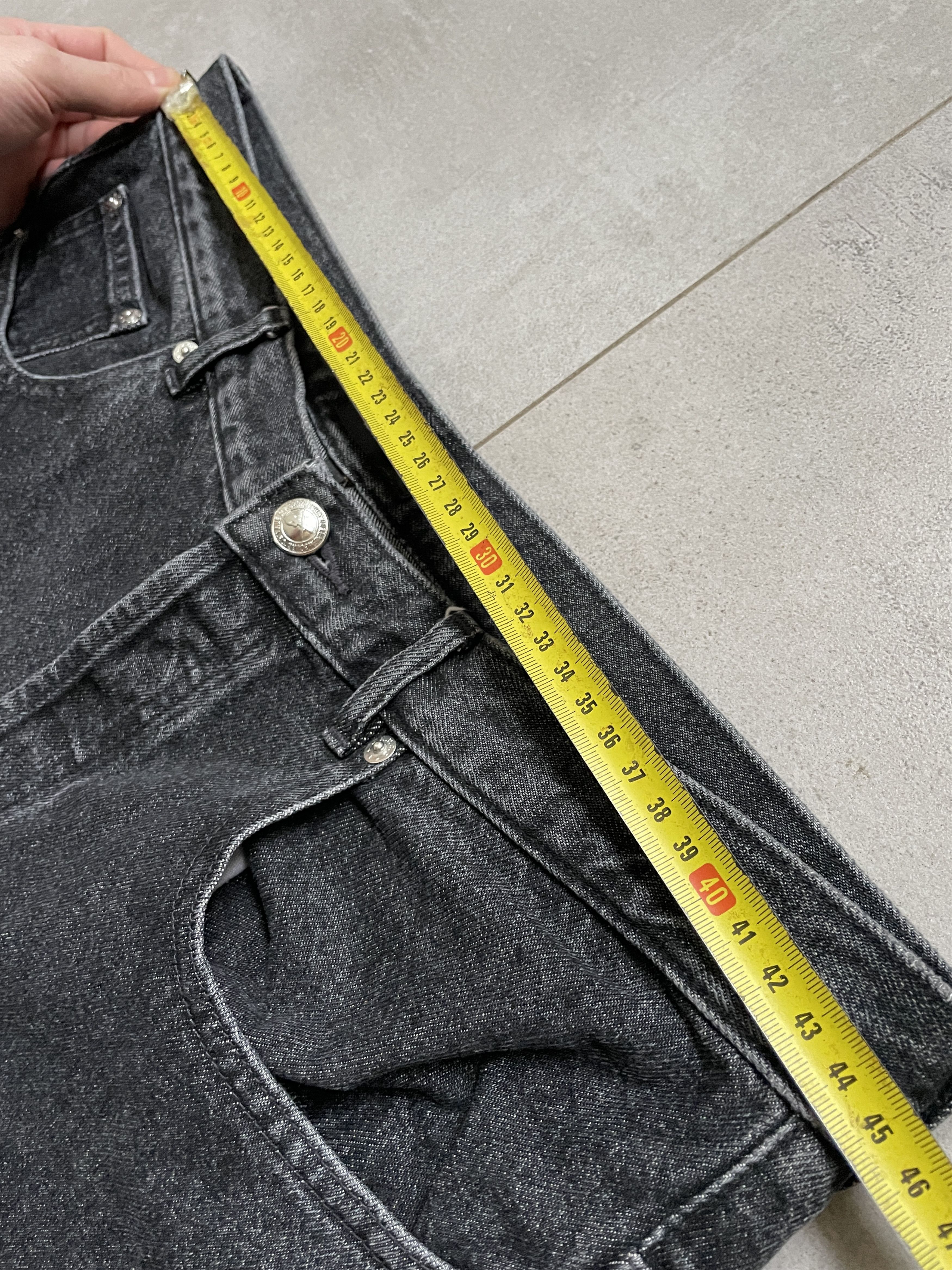 A.P.C. × Japanese Brand A.P.C APC JEAN FAIRFAX BLACK GREY STRAIGHT DENIM JEANS Size US 32 / EU 48 - 8 Thumbnail