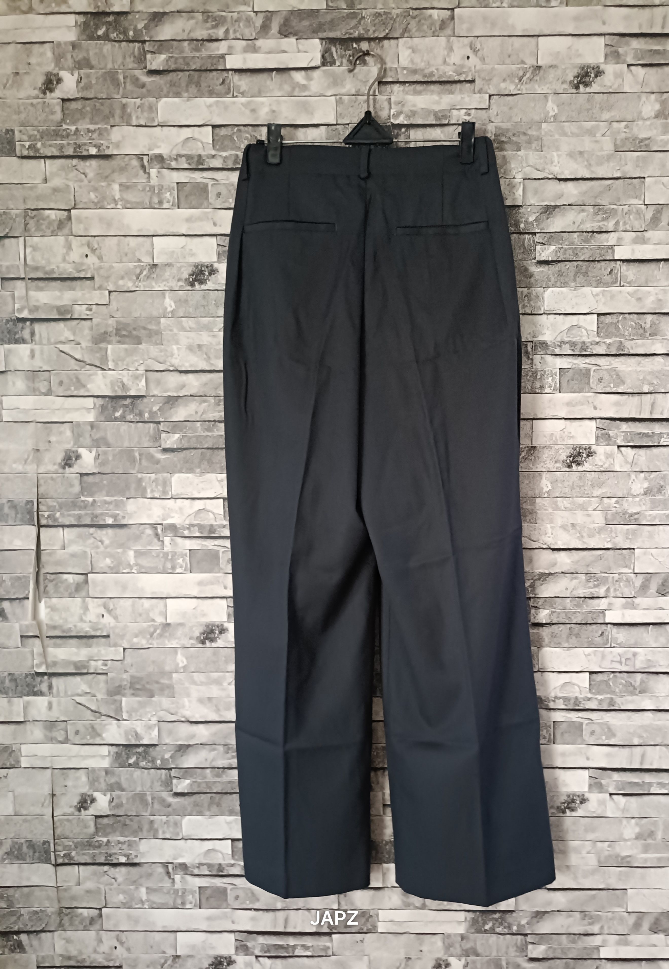 Designer Yoo ah in x munsina standard special line loose pleats pants Size US 27 - 3 Thumbnail