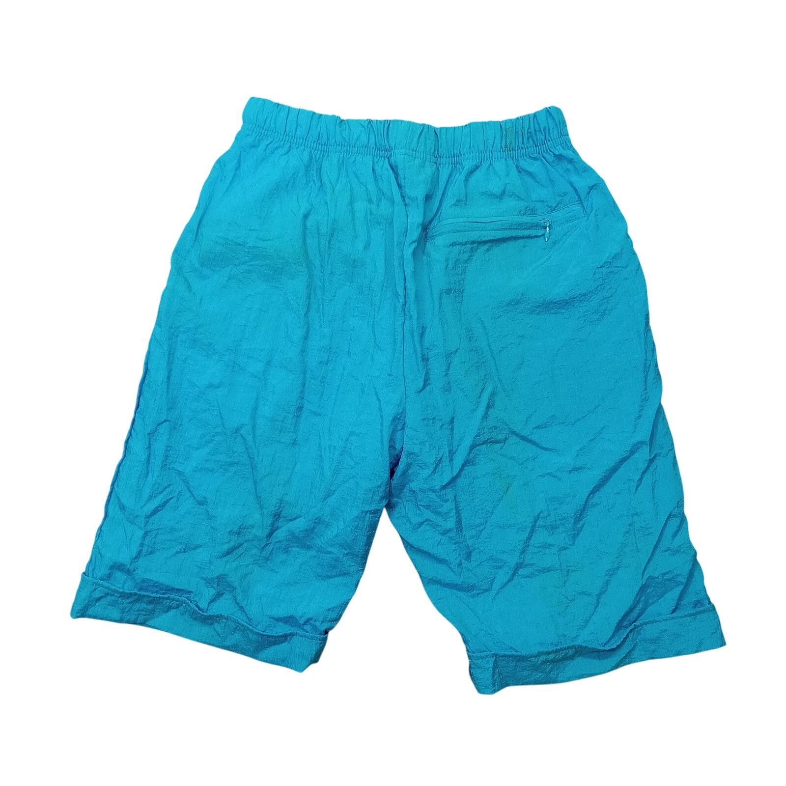 & Other Stories Vintage 90's K. Young Shorts Womens M Blue Size 24" / US 00 / IT 34 - 3 Thumbnail