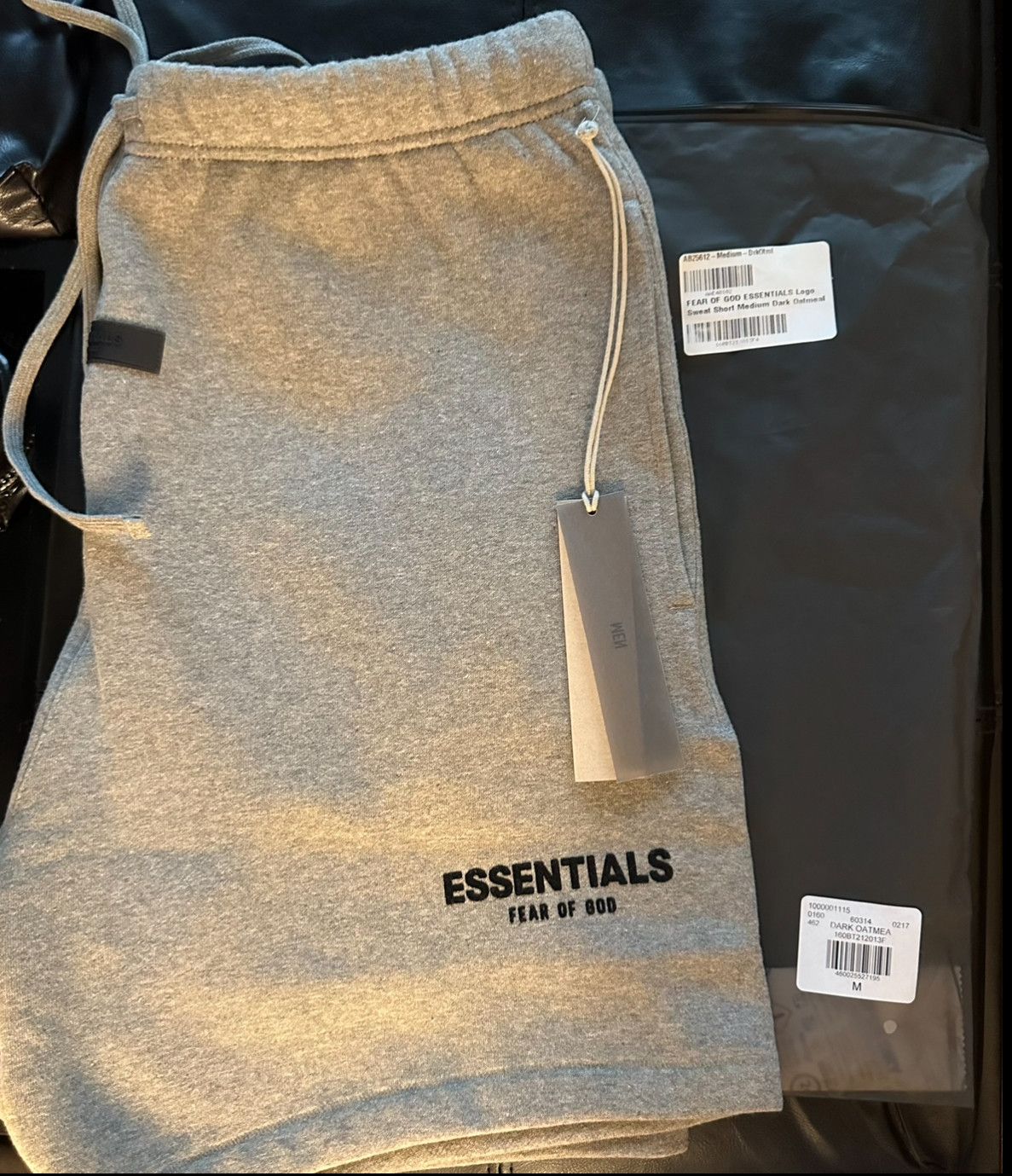 Fear of God Fear Of God Essentials Sweatshort SS22 Dark Oatmeal M Size US 32 / EU 48 - 1 Thumbnail